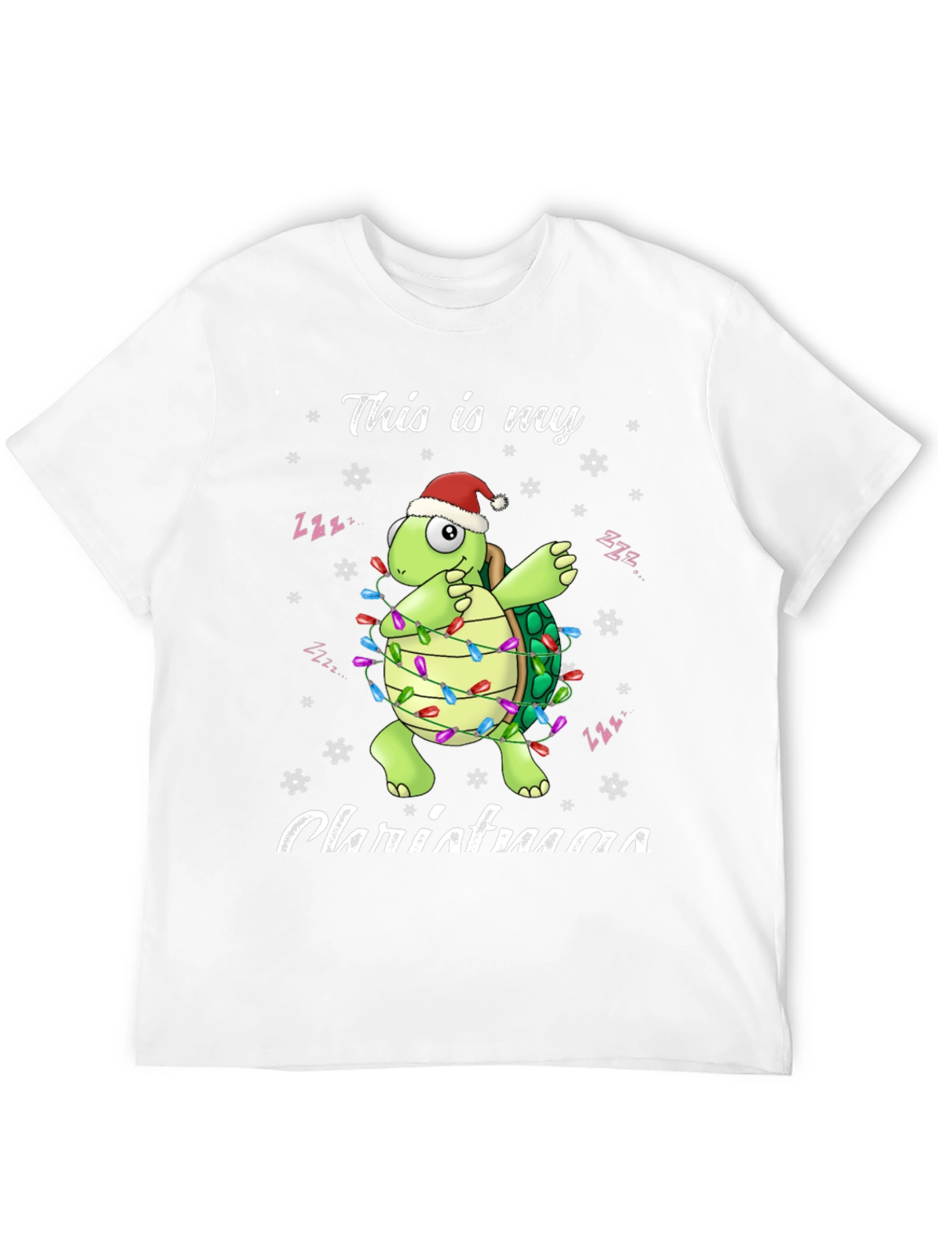 Festive Turtle Christmas T-Shirt