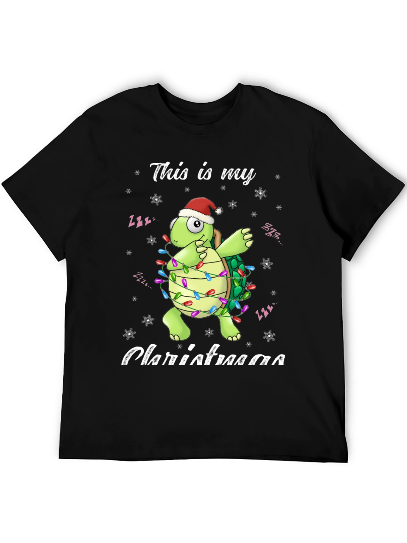 Festive Turtle Christmas T-Shirt