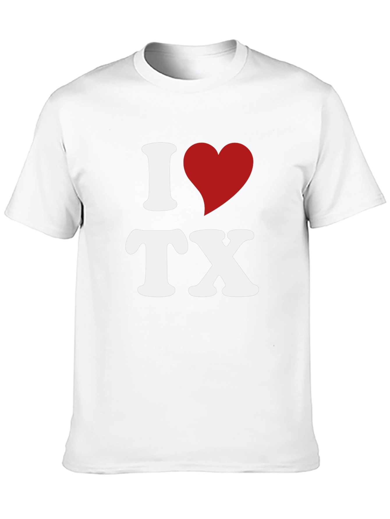 I Love Texas T-Shirt - Graphic Tee