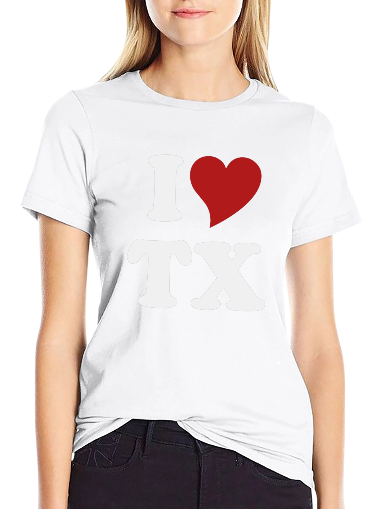 I Love Texas T-Shirt - Graphic Tee