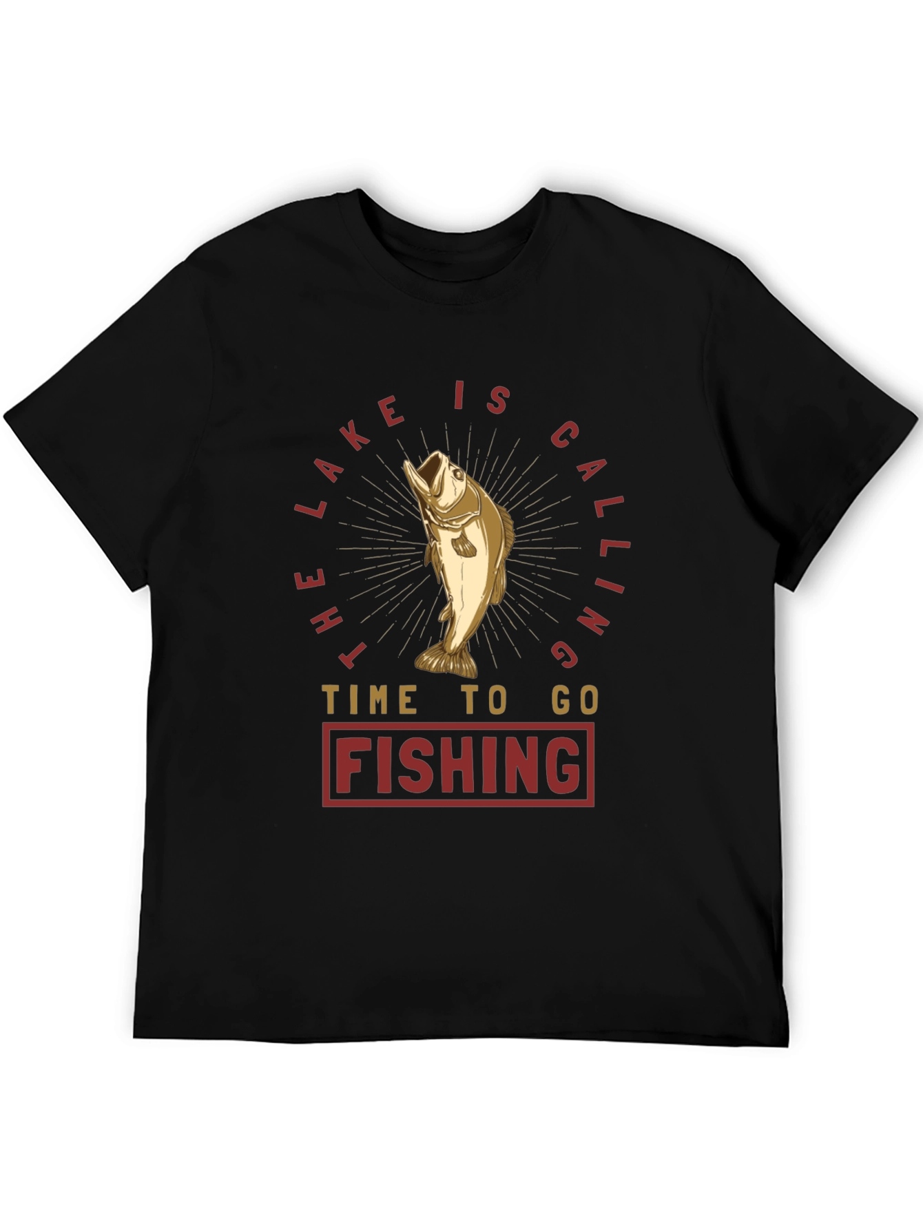 The Lake is Calling T-Shirt - Fishing Graphic Tee