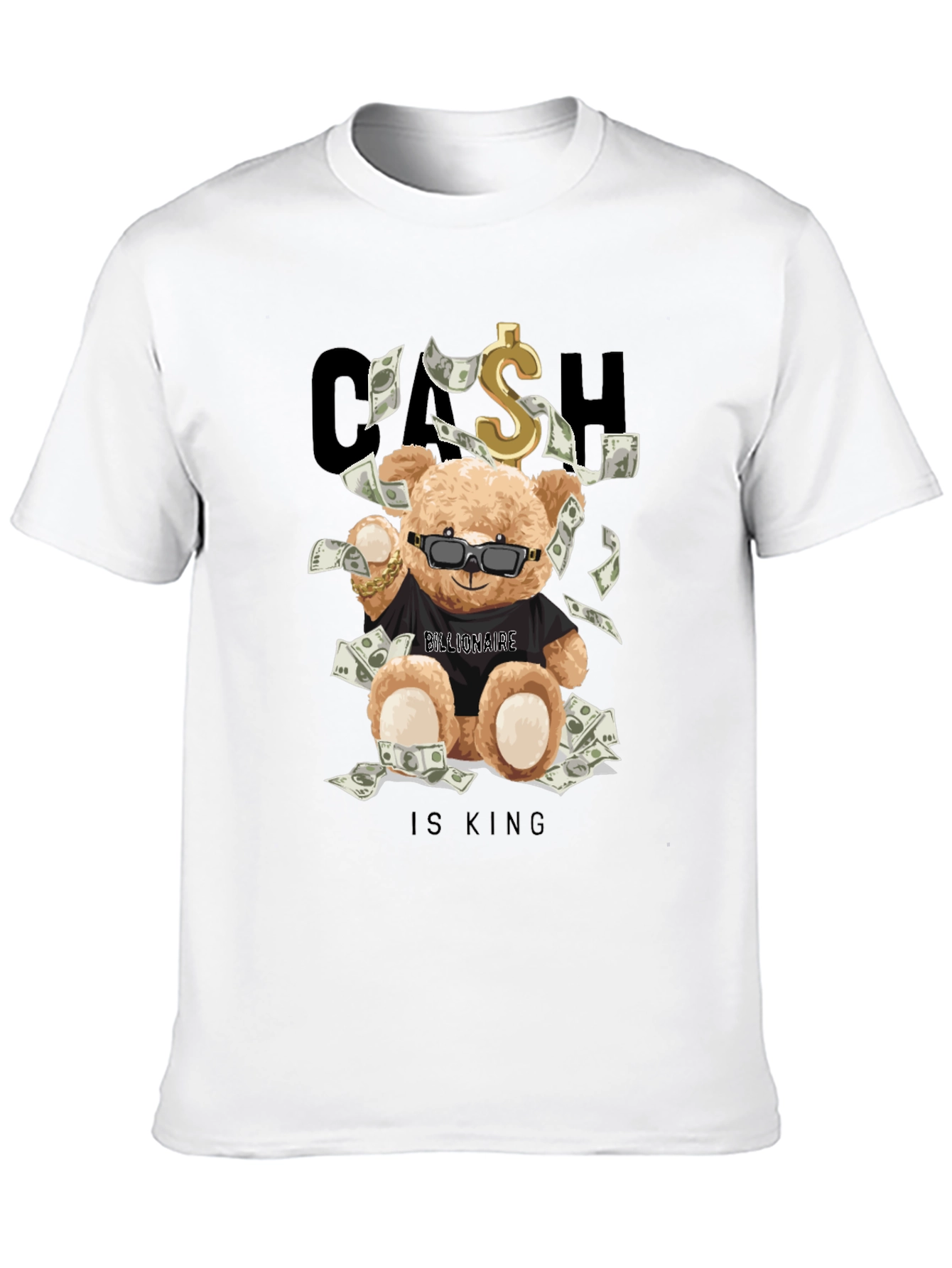Cash Is King Bear T-Shirt