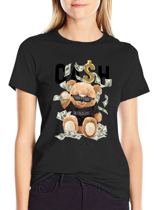 Cash Is King Bear T-Shirt