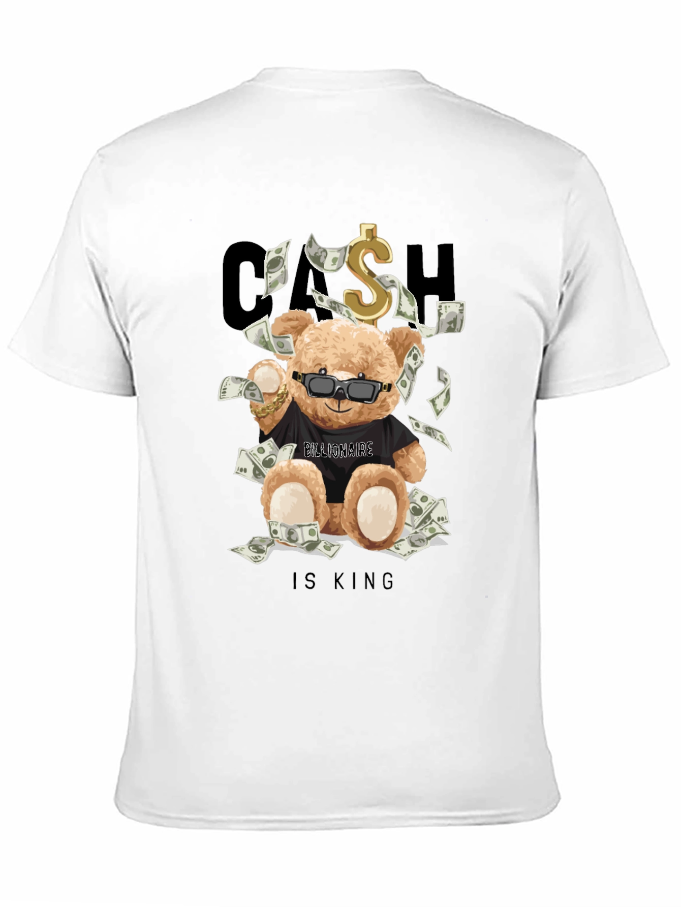 Cash Is King Bear T-Shirt
