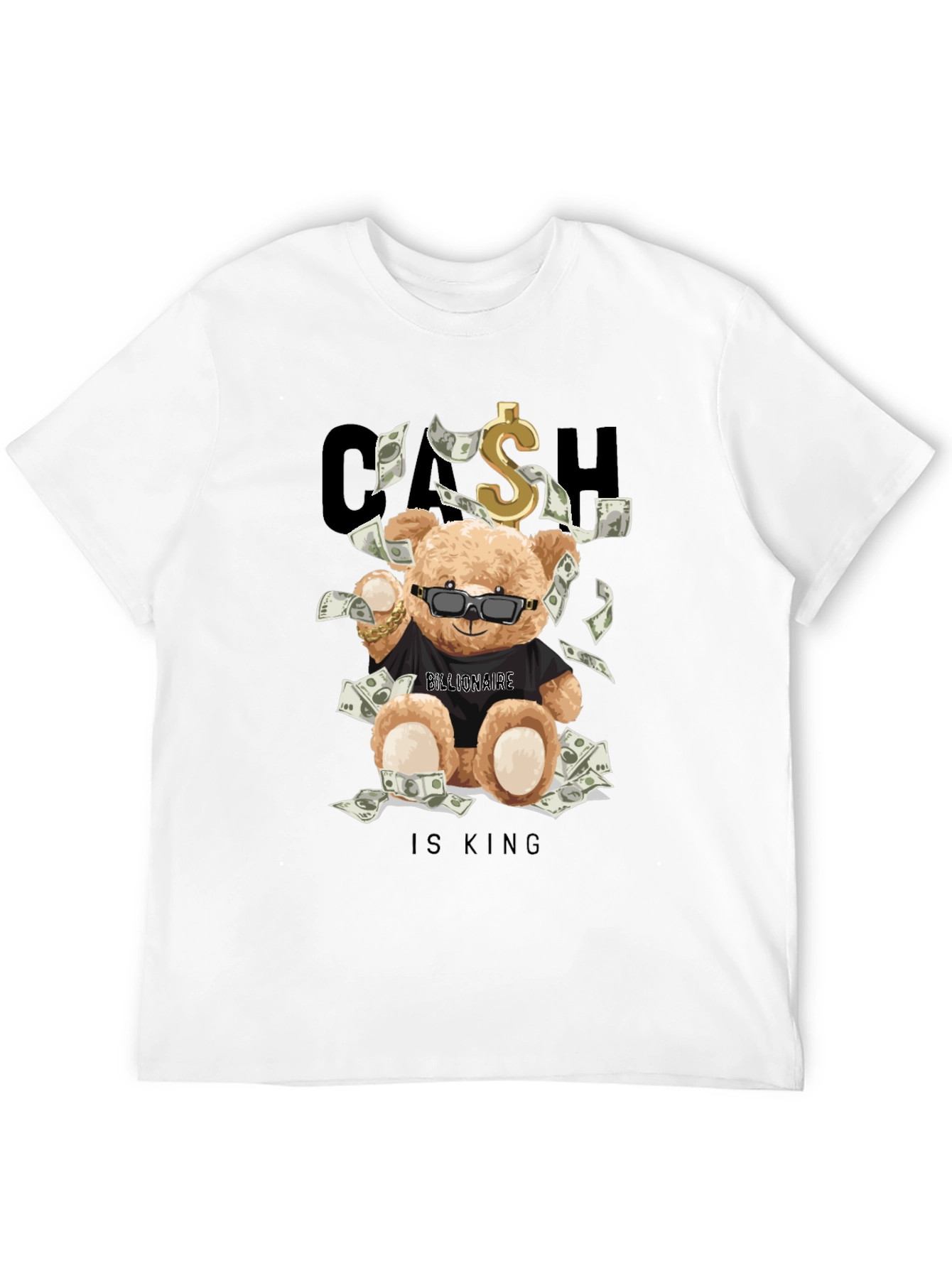 Cash Is King Bear T-Shirt