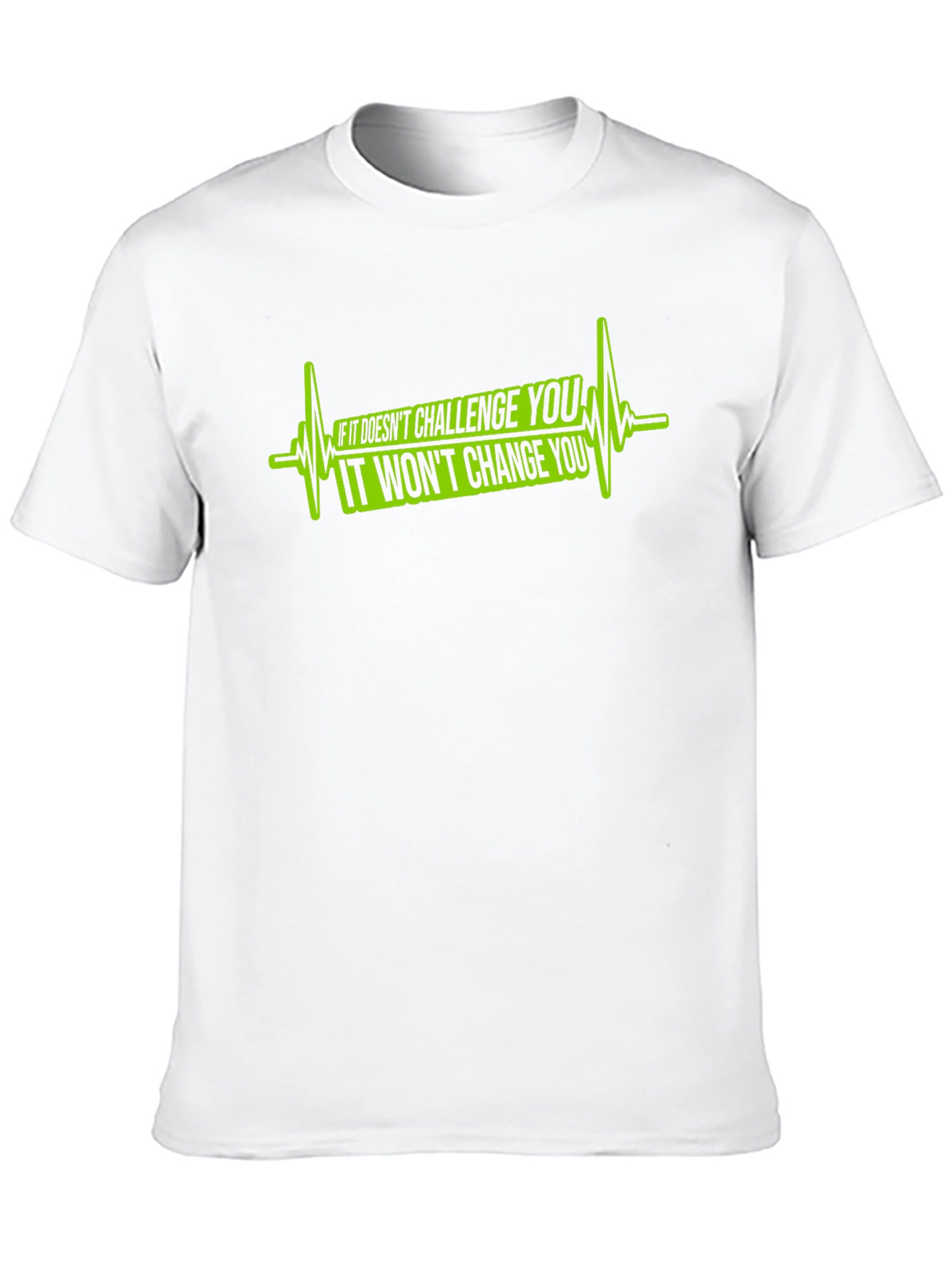 Challenge Changes You Black Graphic T-Shirt