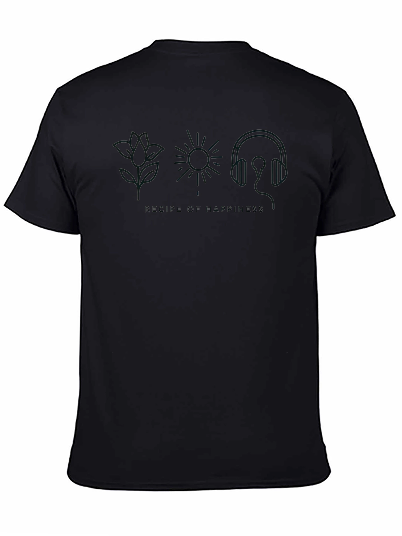 Recipe of Happiness Graphic T-Shirt