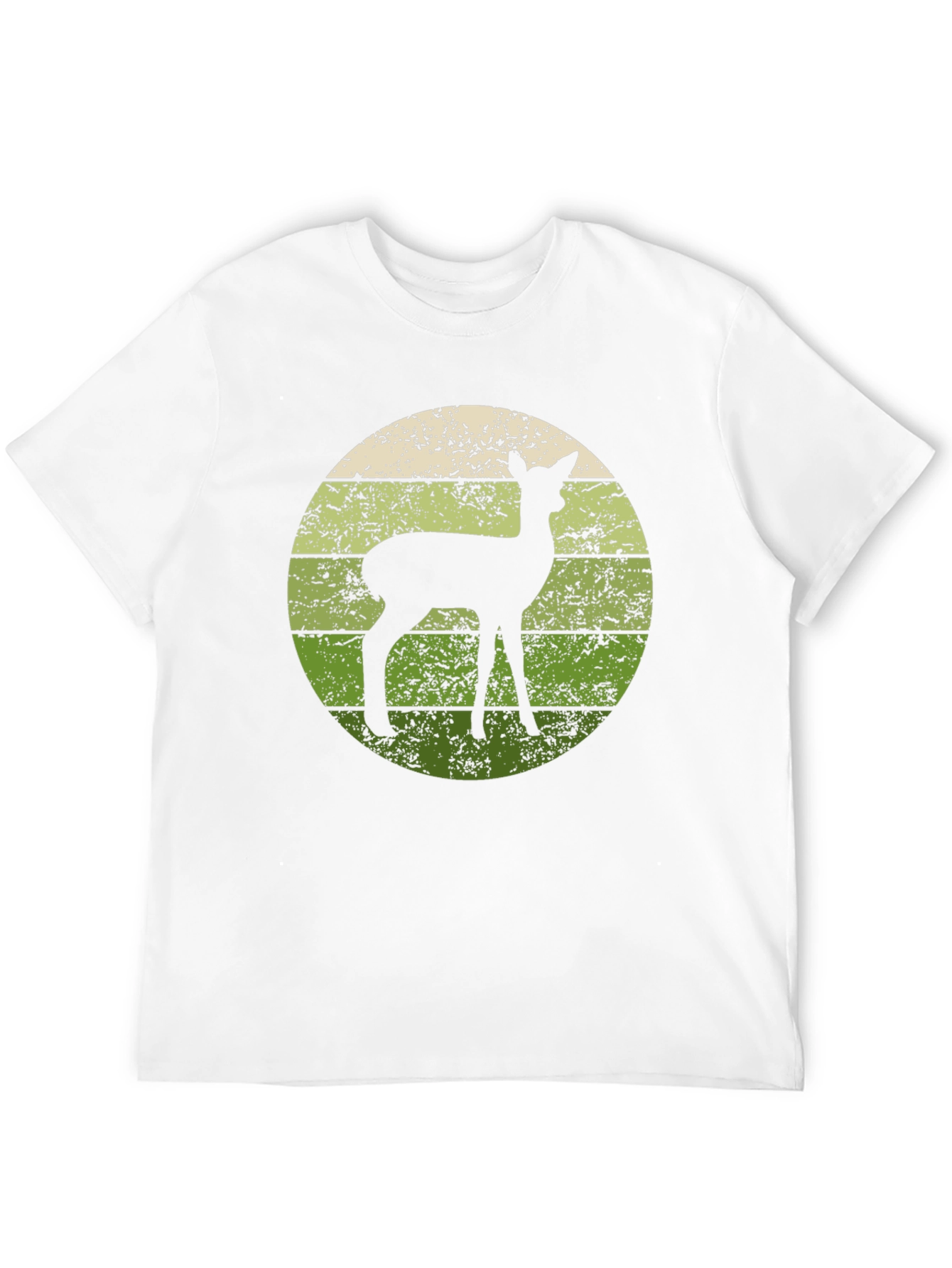 Retro Deer Graphic T-Shirt