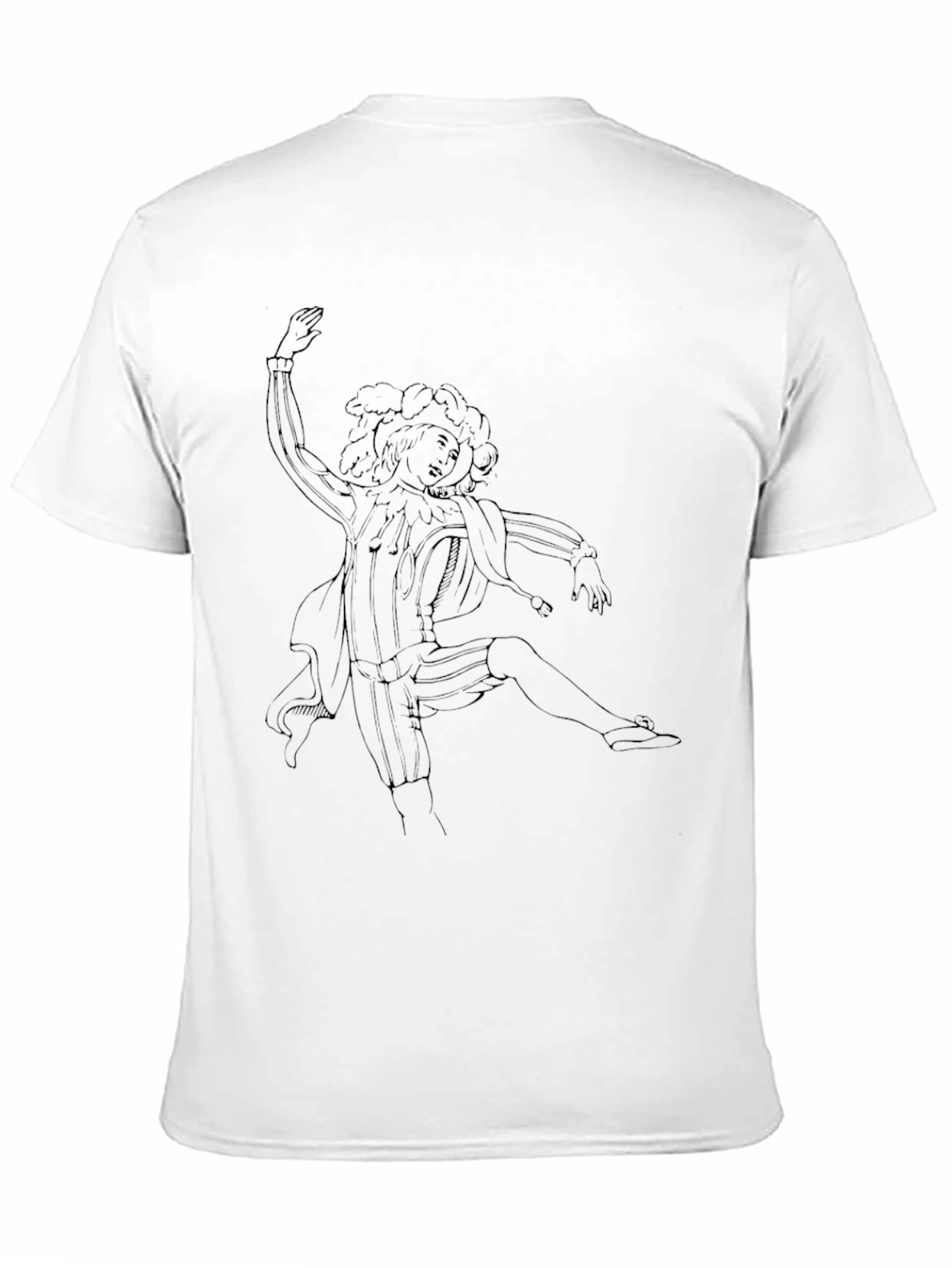 Renaissance Man Graphic Tee - Black Cotton T-Shirt