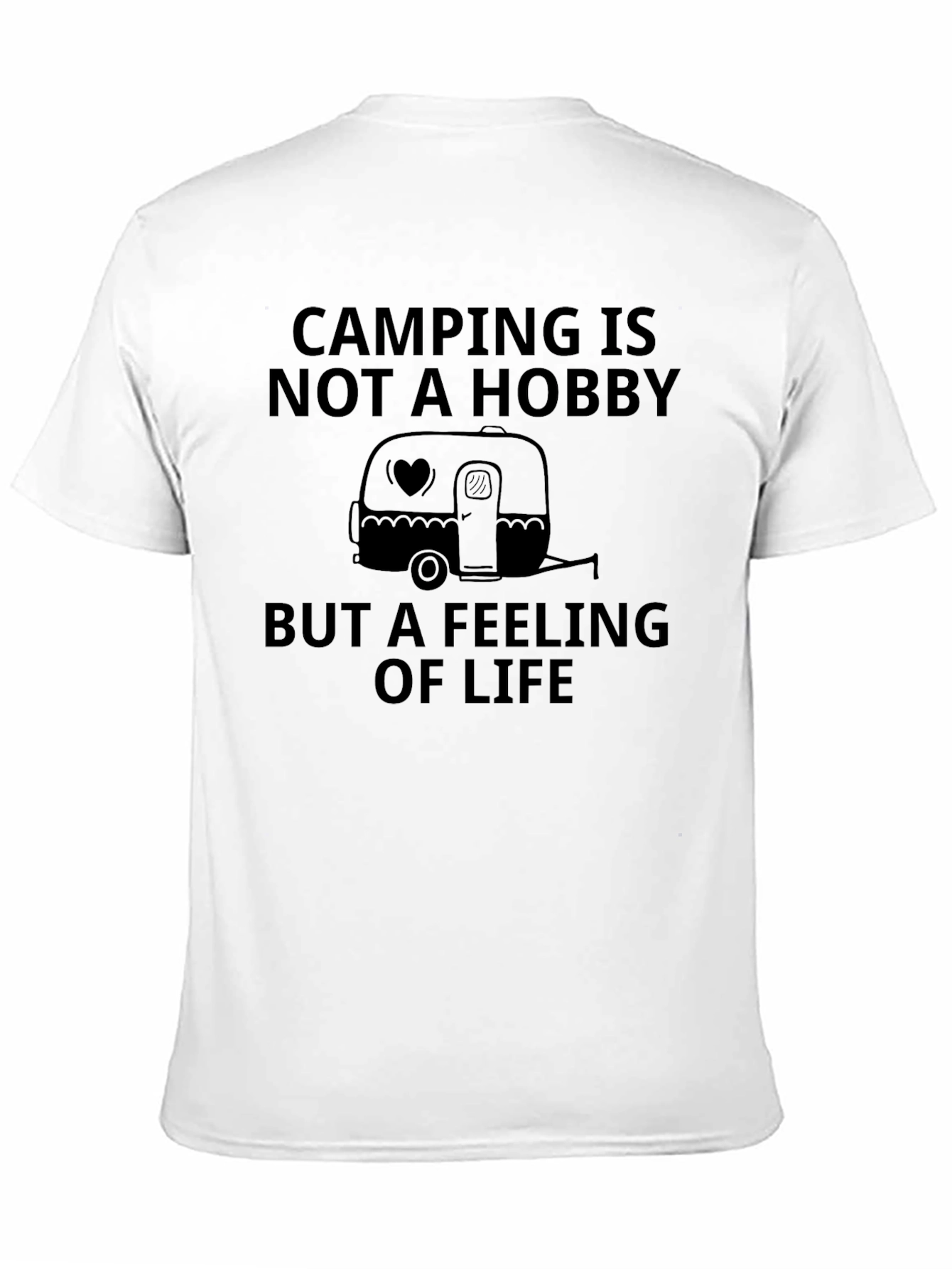 Camping Is Not A Hobby Graphic T-Shirt
