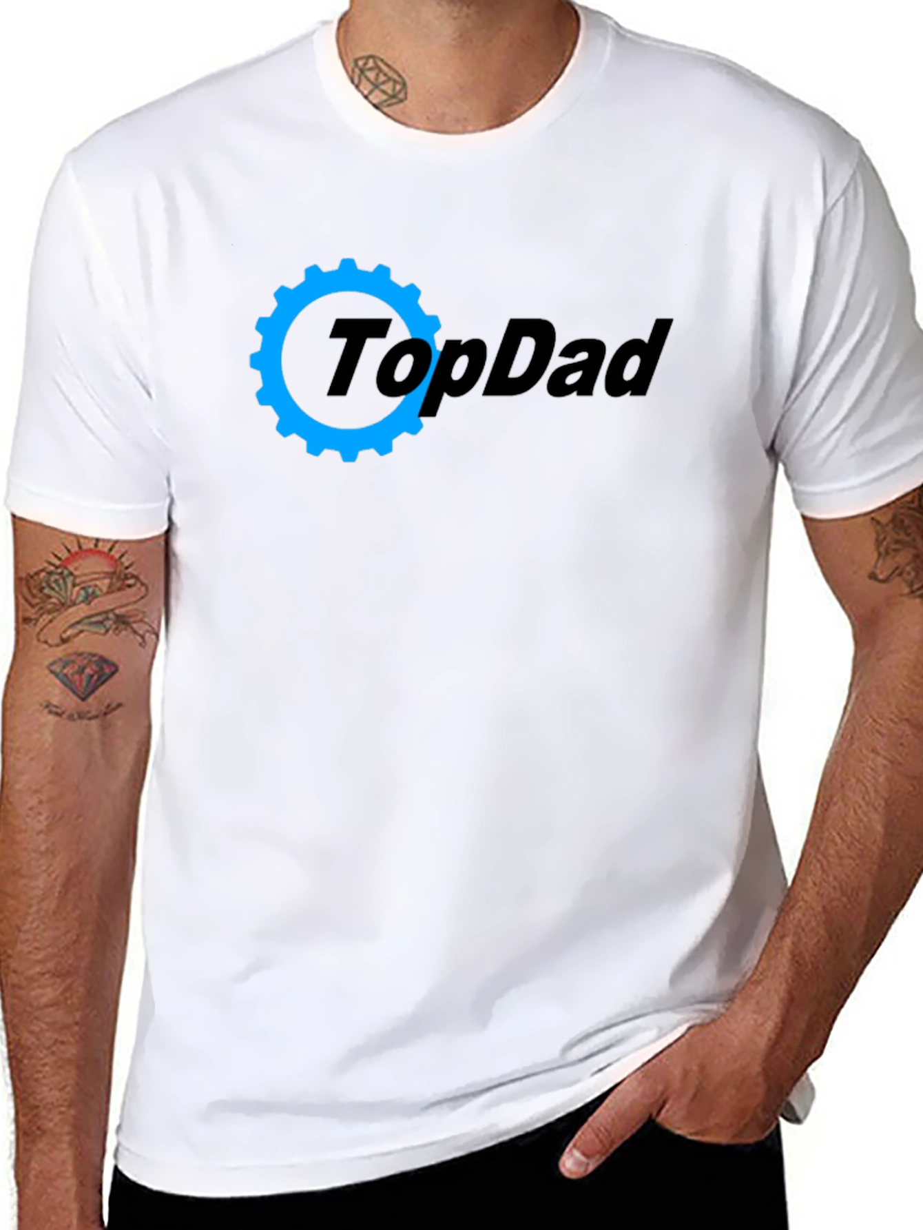 Top Dad Gear Design T-Shirt