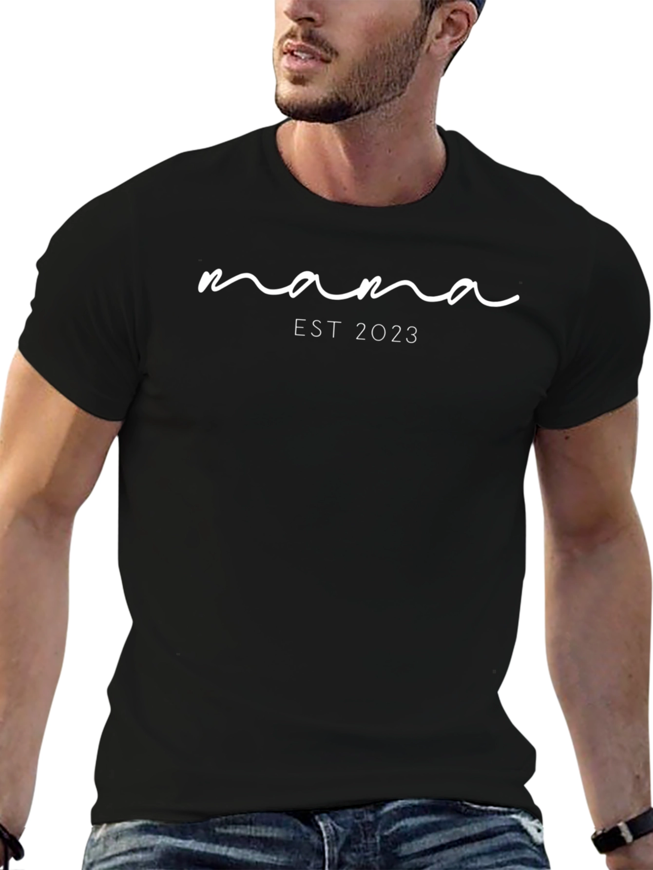 Mama Est 2023 Black Tee