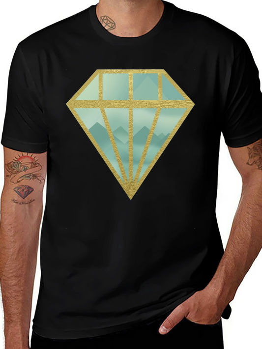 Mountain Diamond Graphic T-Shirt