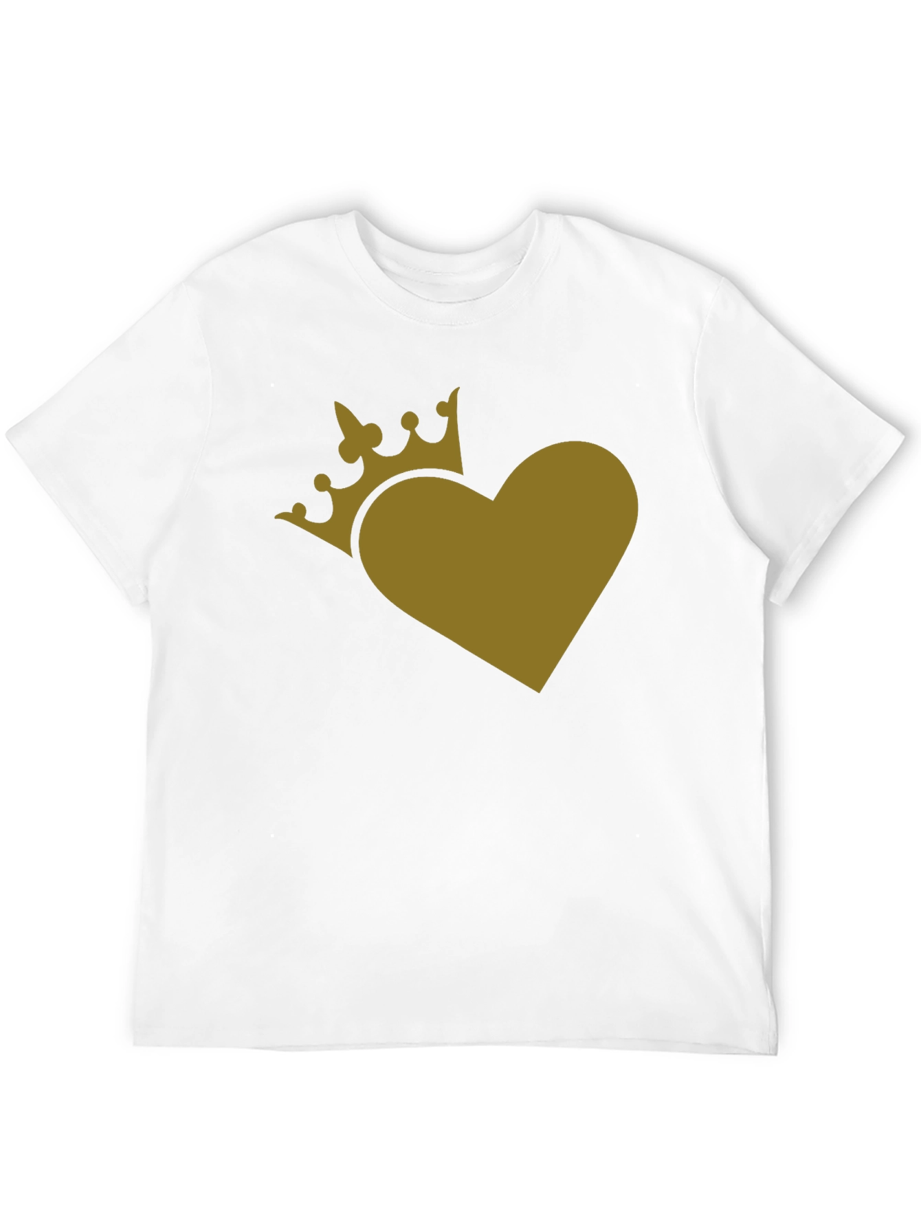King of Hearts Black Graphic T-Shirt