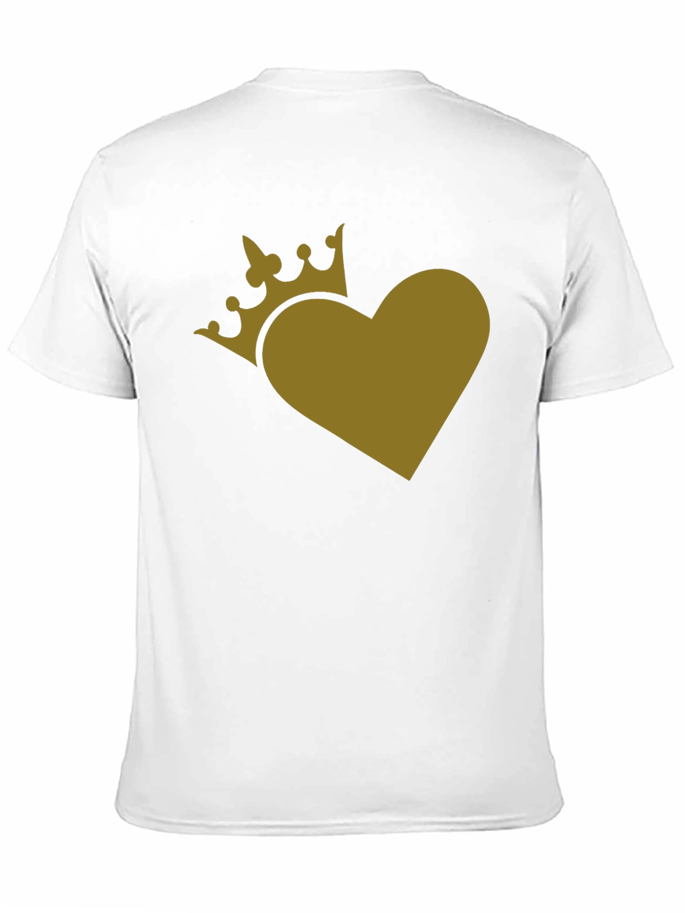 King of Hearts Black Graphic T-Shirt