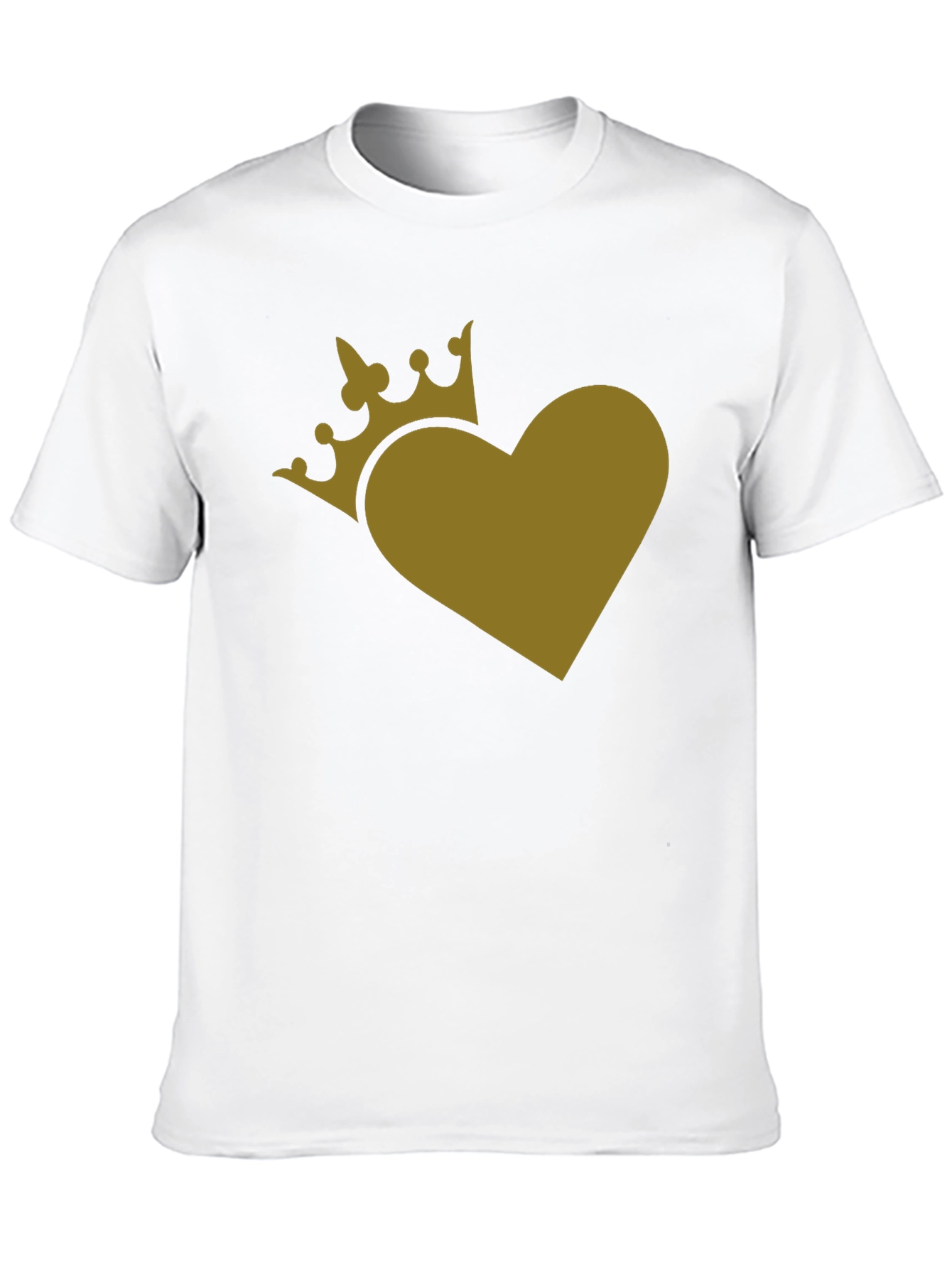 King of Hearts Black Graphic T-Shirt