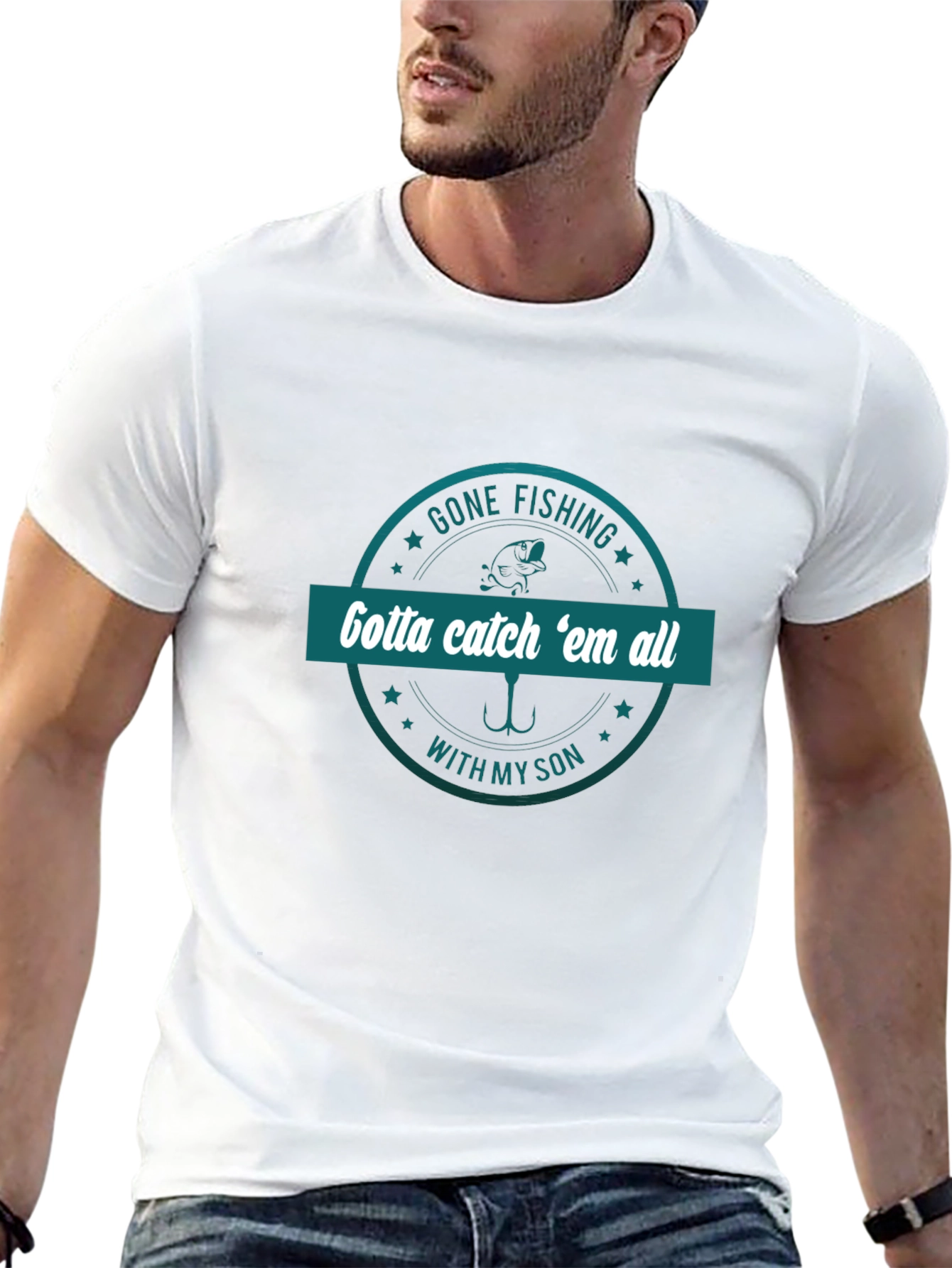 Gone Fishing Tee - Gotta Catch em All