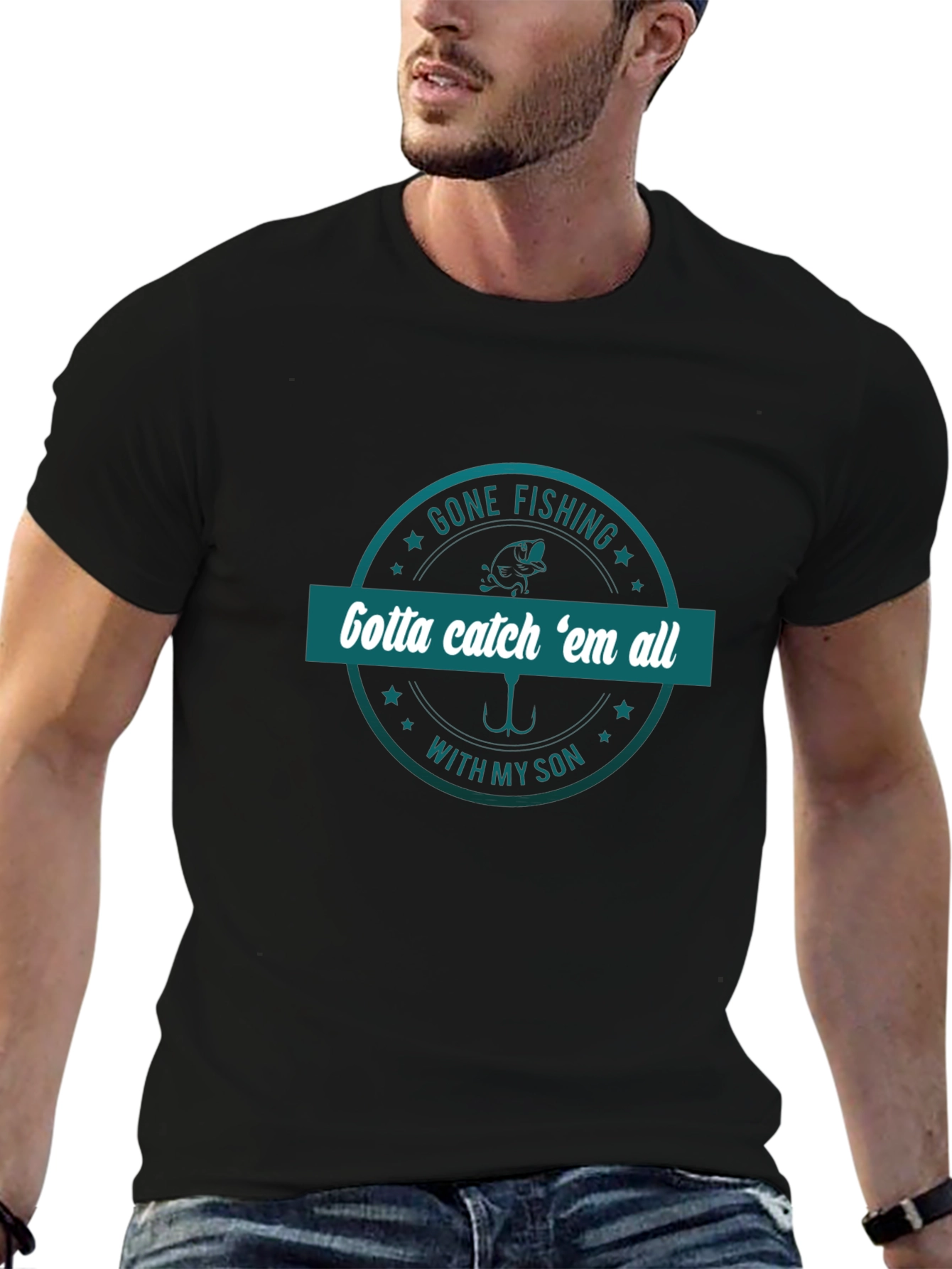 Gone Fishing Tee - Gotta Catch em All