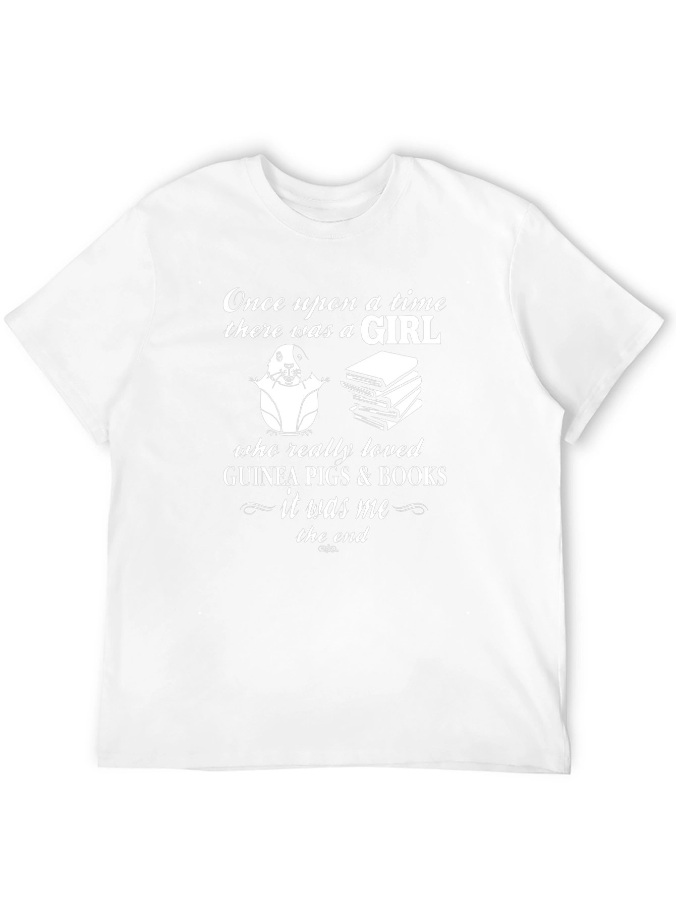 Guinea Pig & Book Lover T-Shirt