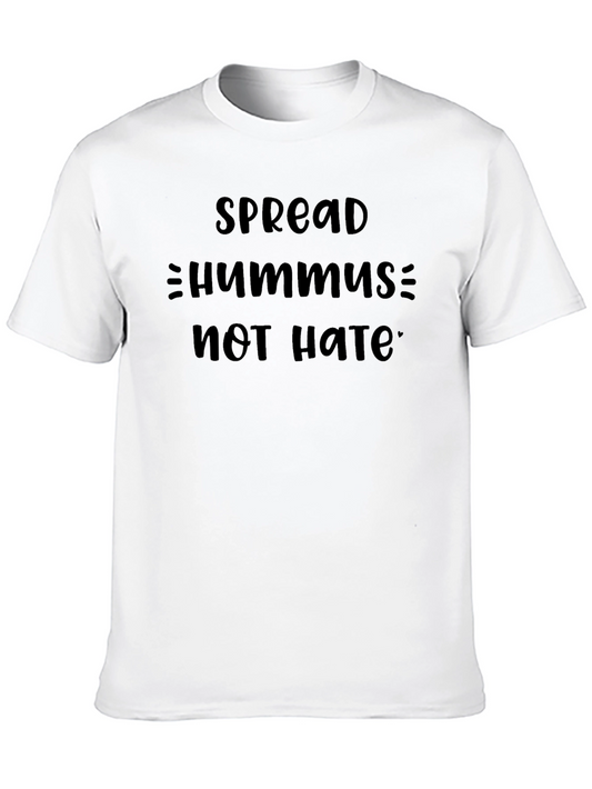 Spread Hummus Not Hate Graphic Tee