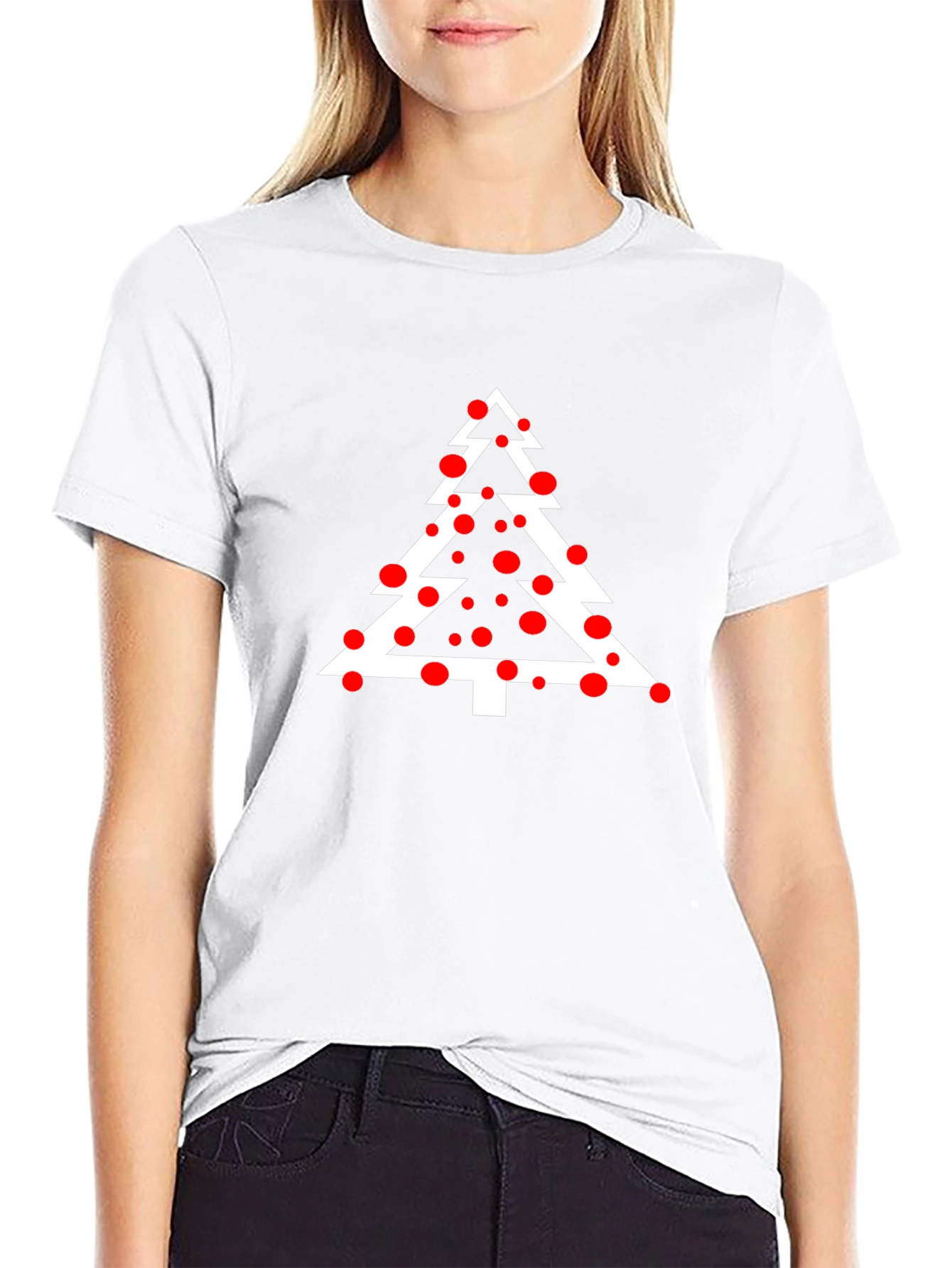 Festive Christmas Tree T-Shirt - Holiday Style