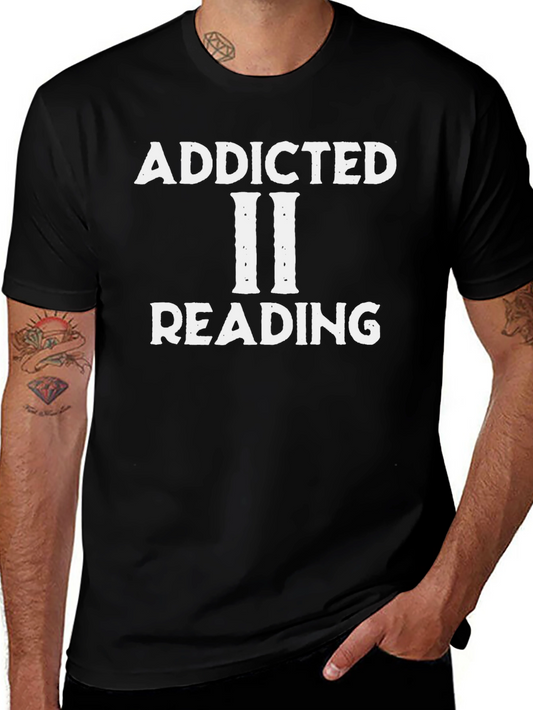 Addicted II Reading T-Shirt - Black