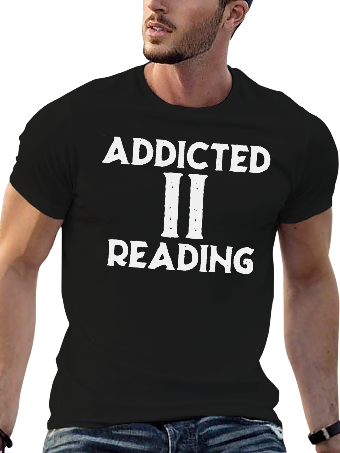 Addicted II Reading T-Shirt - Black