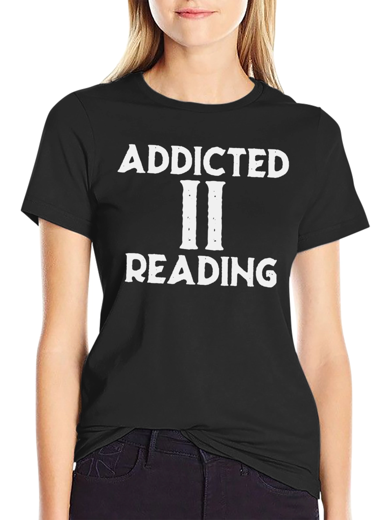 Addicted II Reading T-Shirt - Black