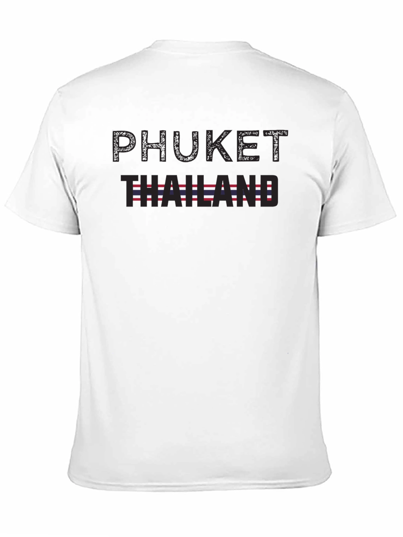 Phuket Thailand Graphic Tee - Mens Black T-Shirt