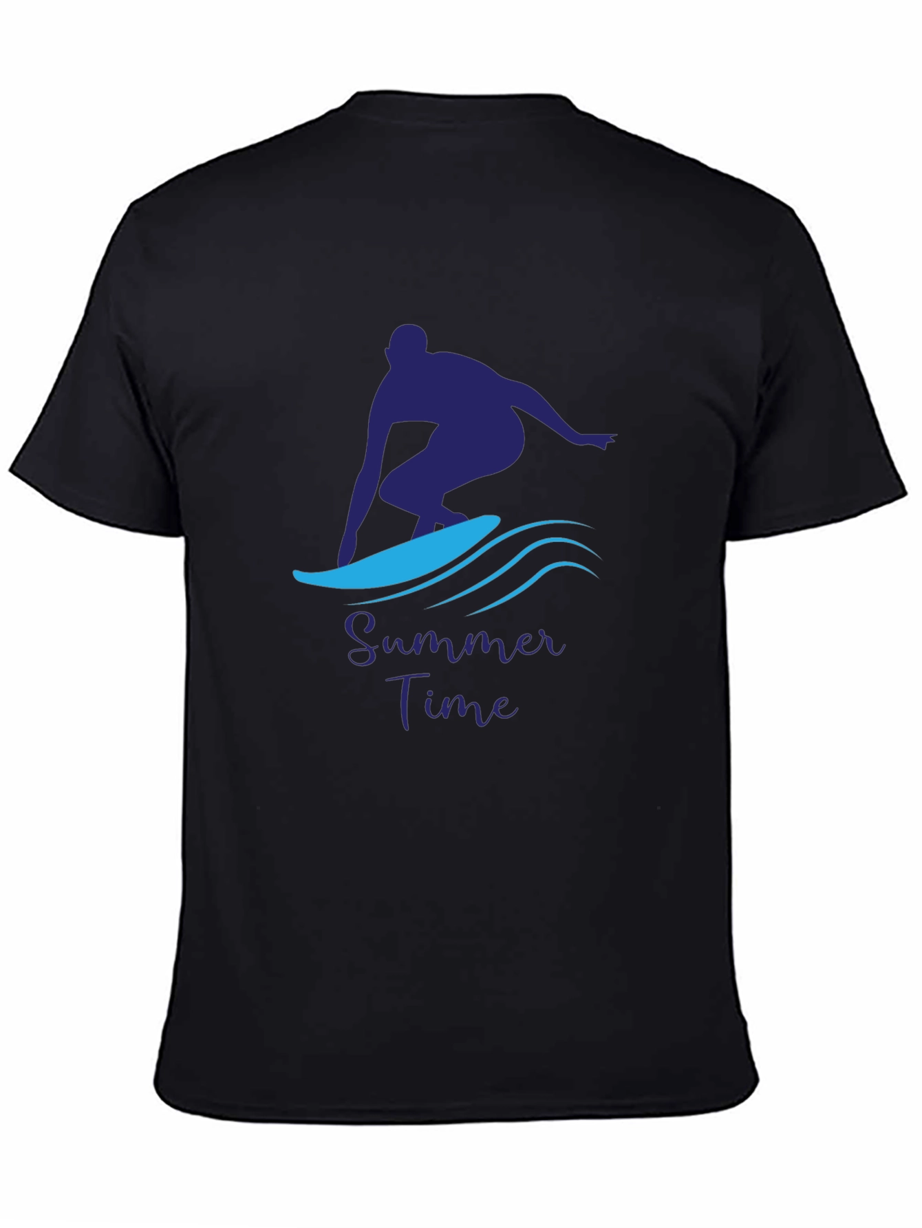 Summer Time Surfer Graphic T-Shirt