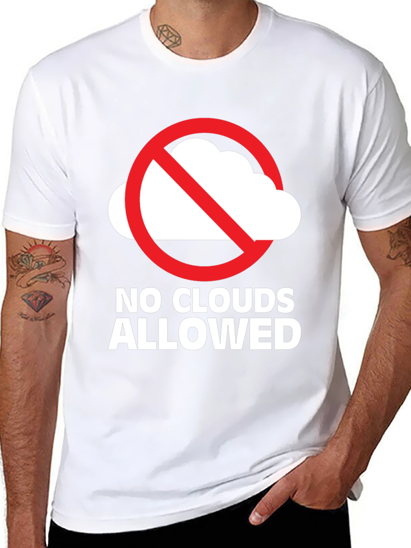 No Clouds Allowed Graphic Tee