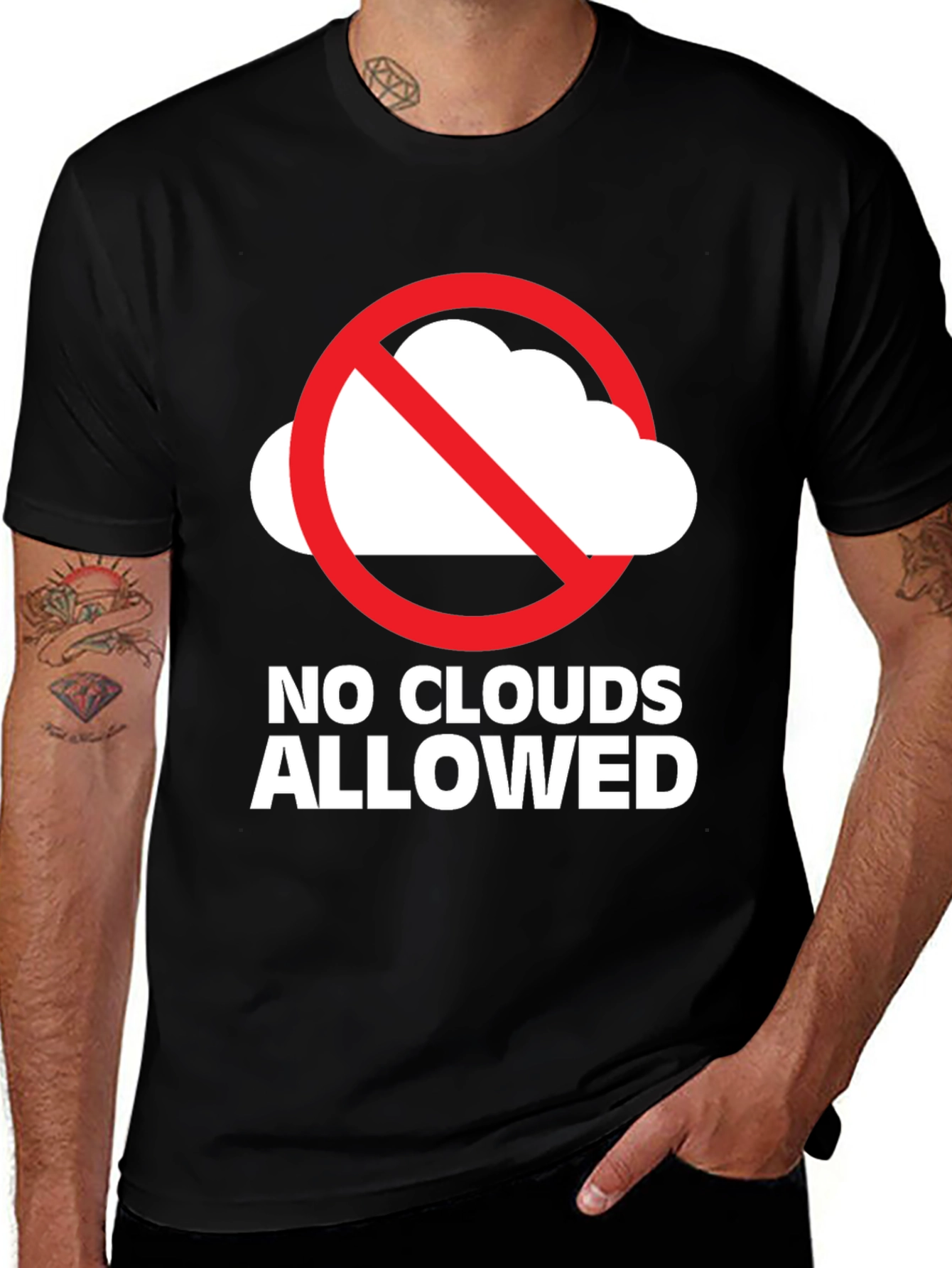 No Clouds Allowed Graphic Tee