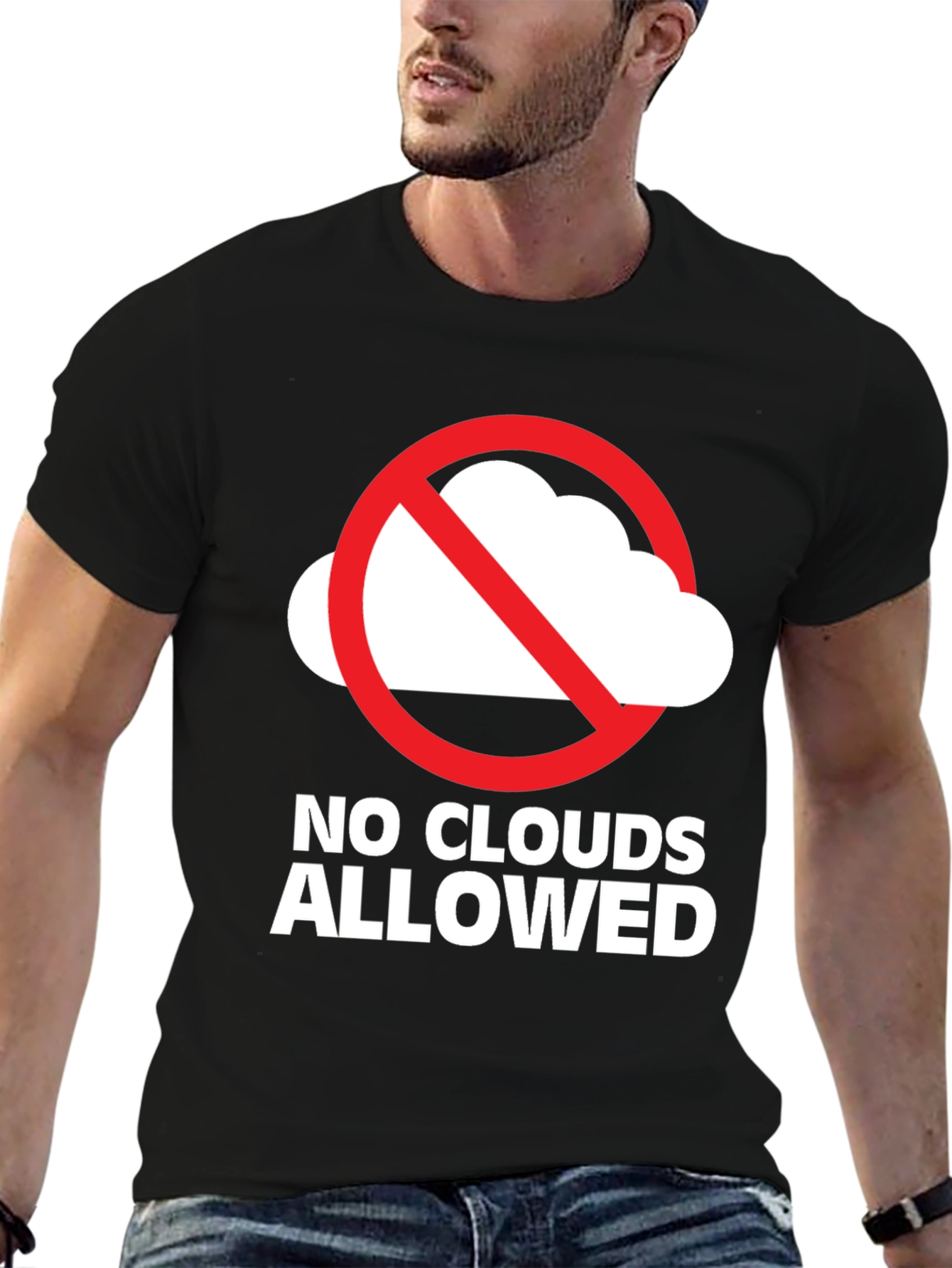 No Clouds Allowed Graphic Tee