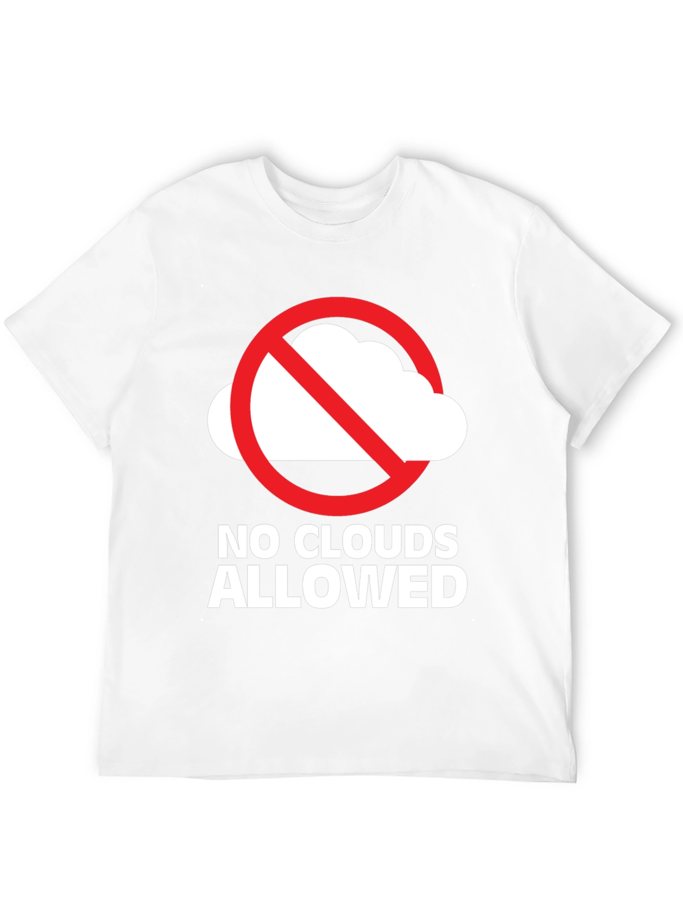 No Clouds Allowed Graphic Tee