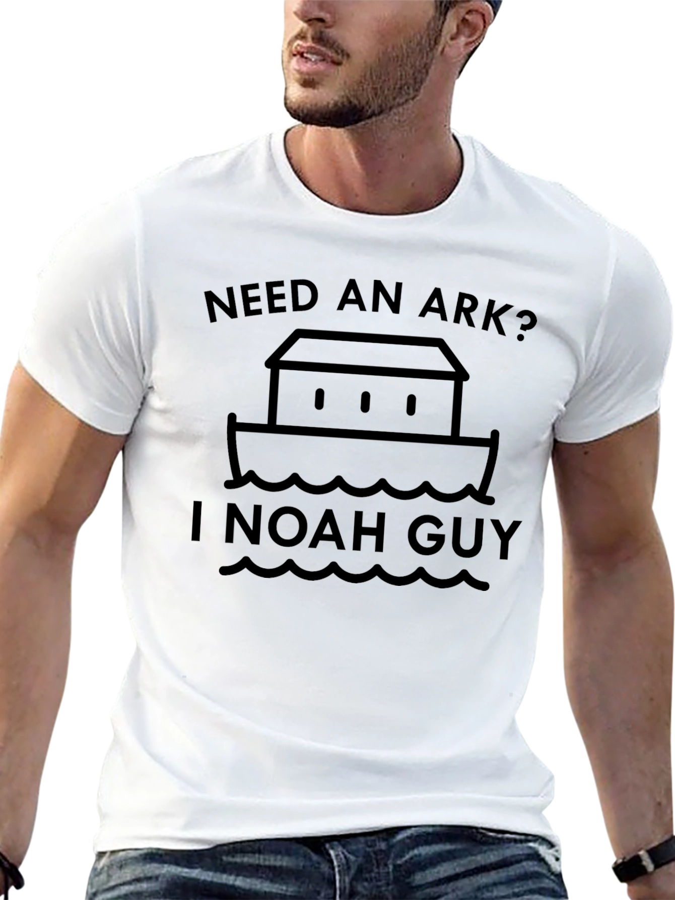 Need an Ark? I Noah Guy Graphic T-Shirt