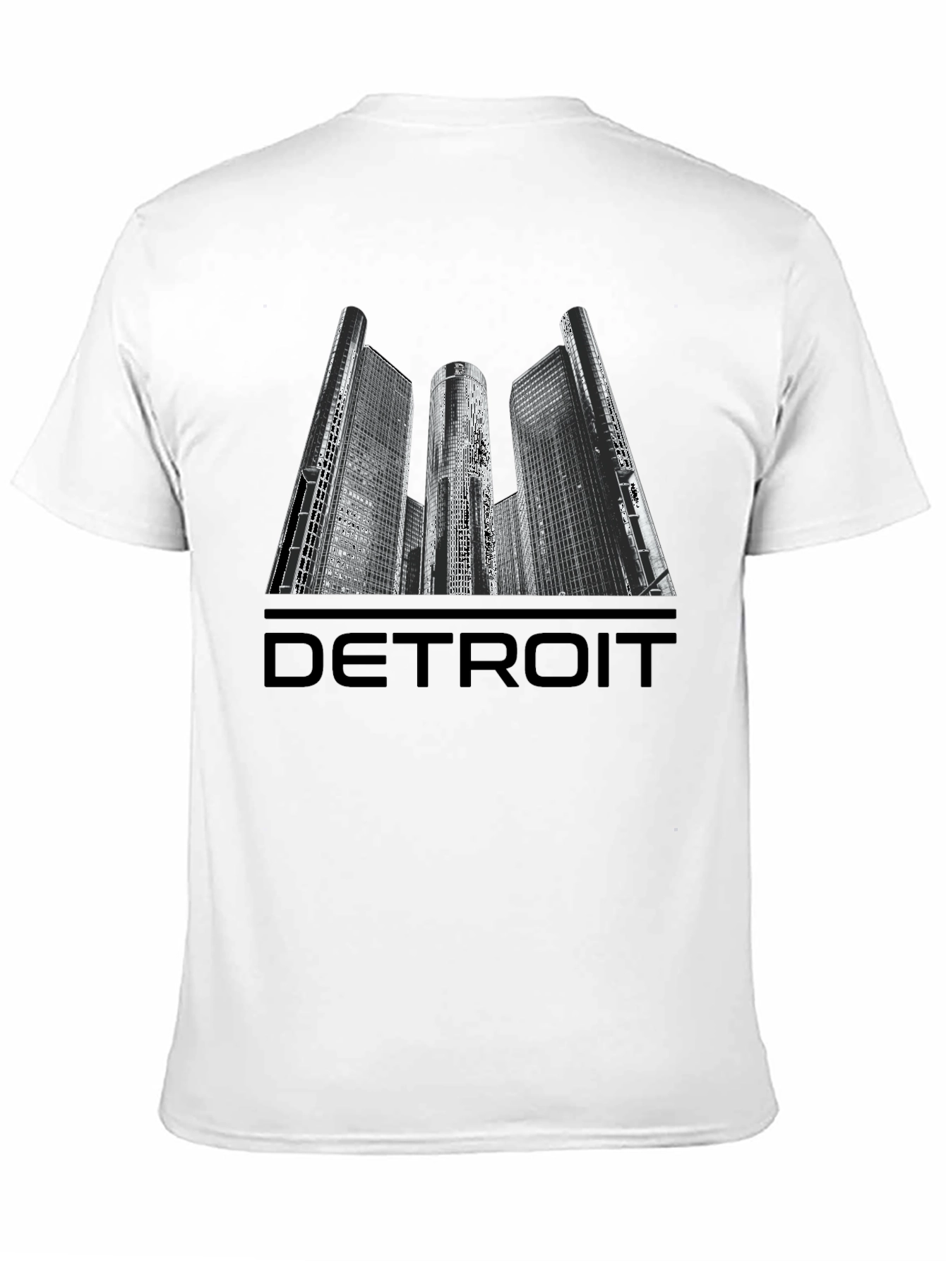 Detroit Skyline Graphic T-Shirt