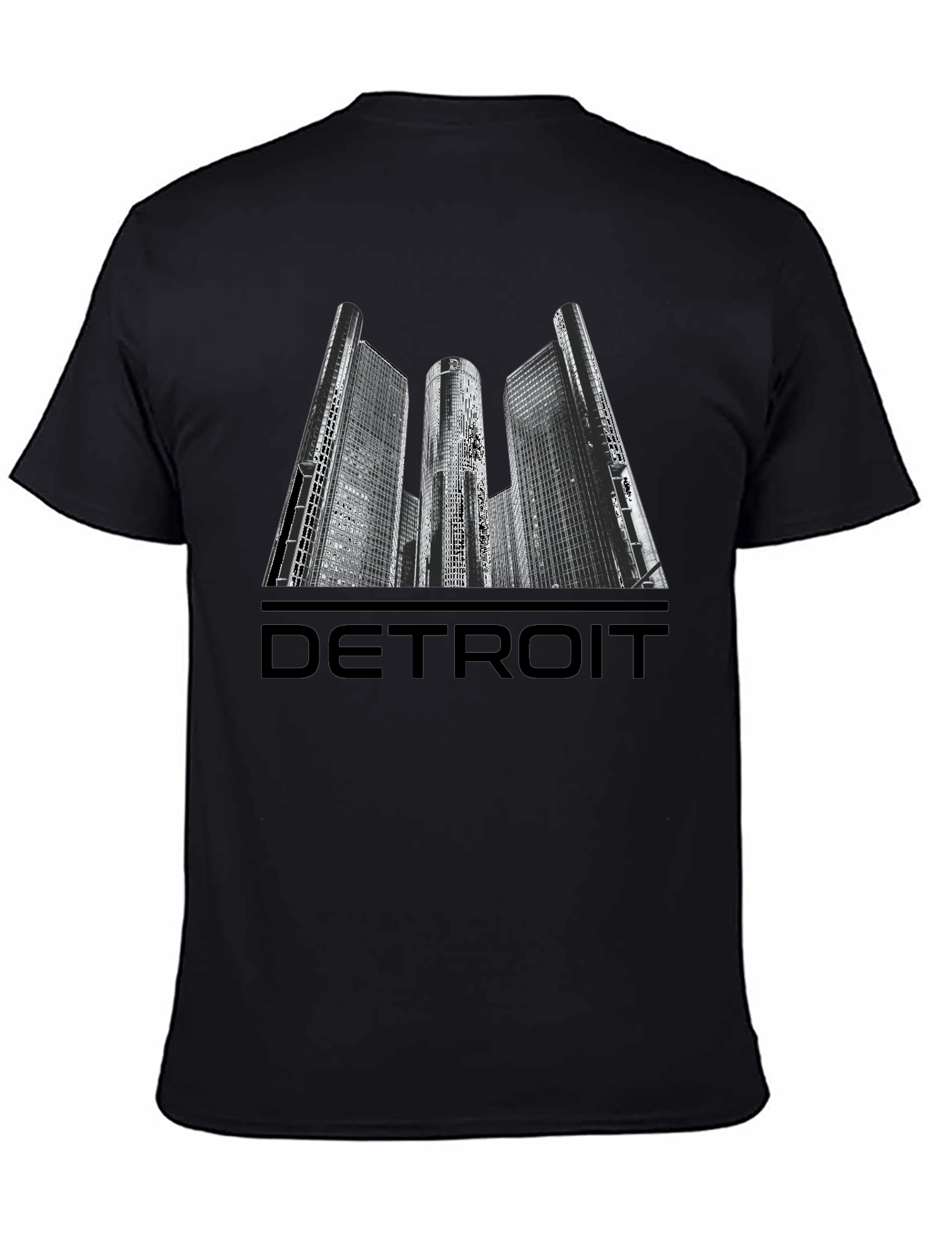 Detroit Skyline Graphic T-Shirt