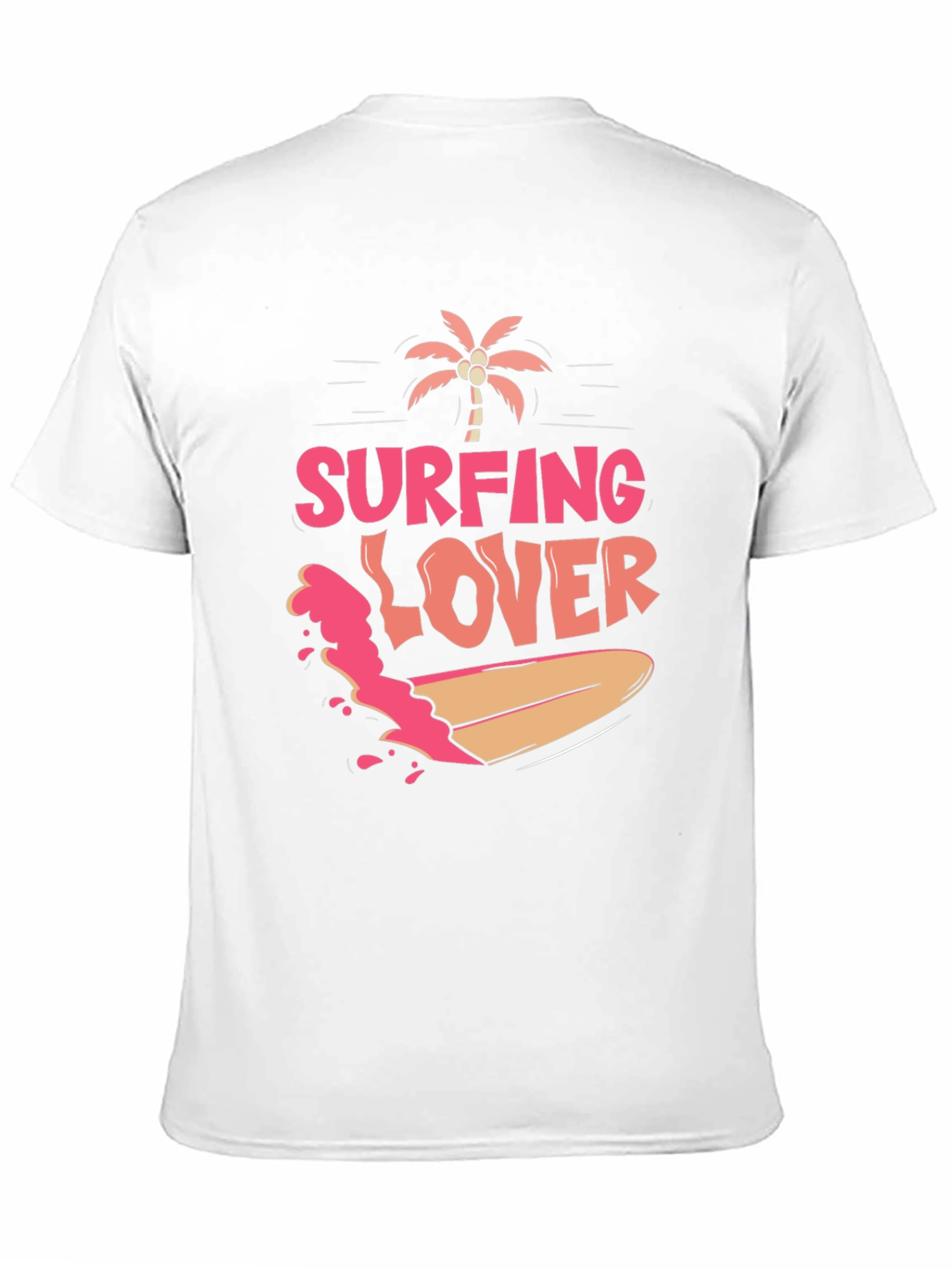 Surfing Lover Graphic Tee - Island Vibes