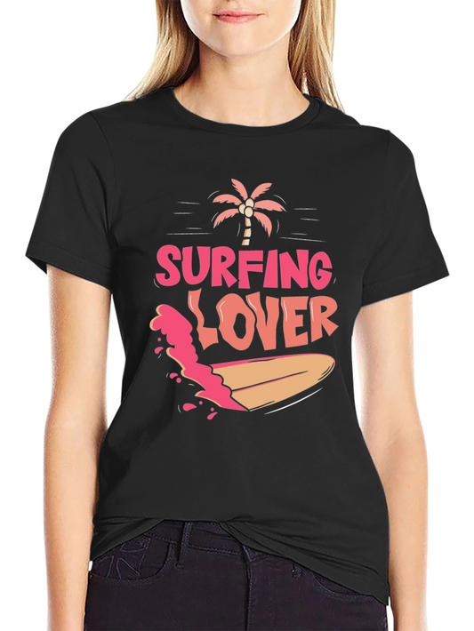 Surfing Lover Graphic Tee - Island Vibes
