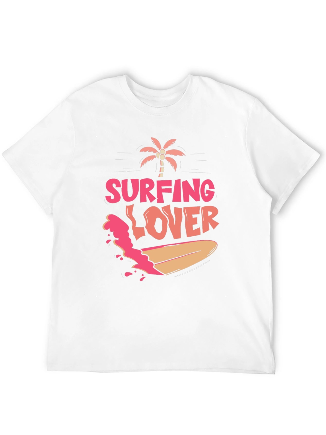 Surfing Lover Graphic Tee - Island Vibes