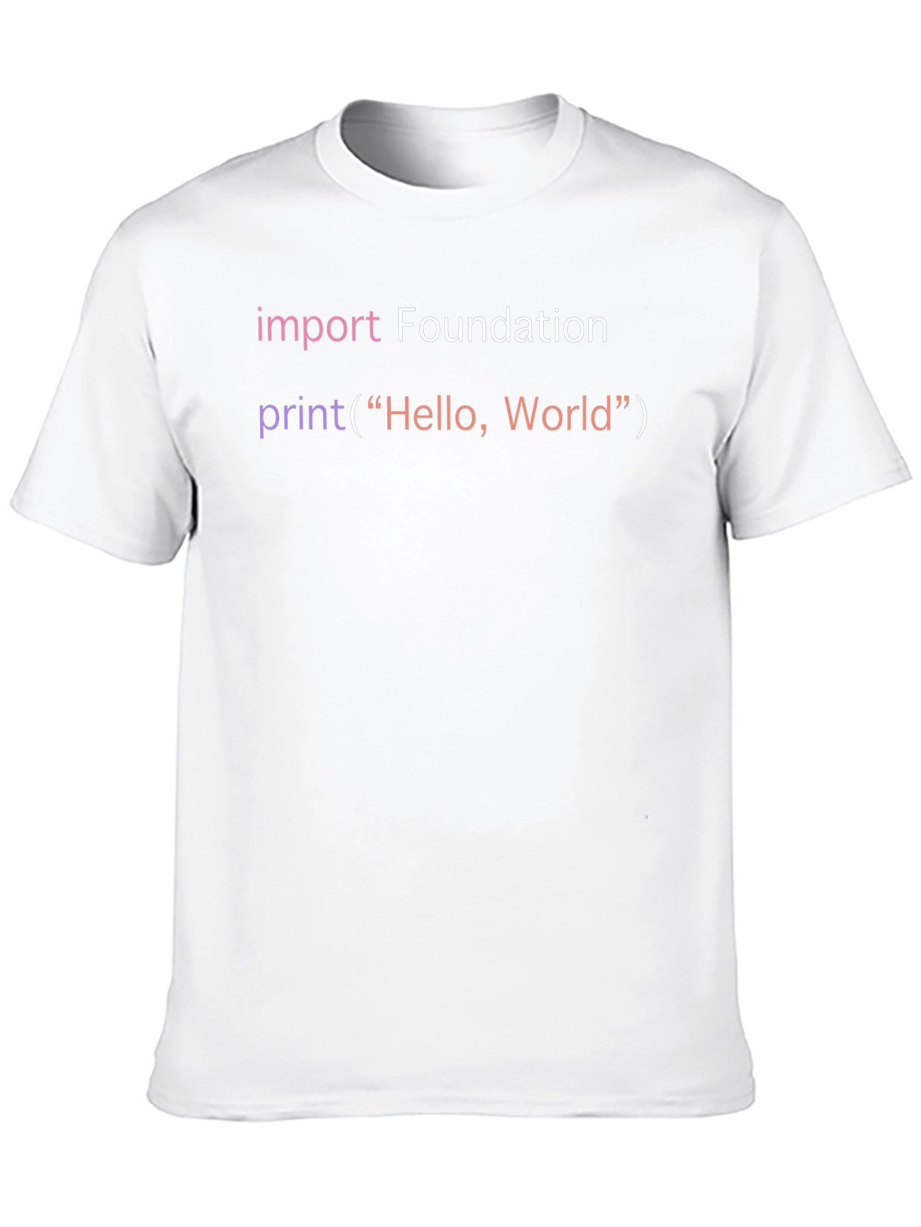 Code Hello World Black T-Shirt