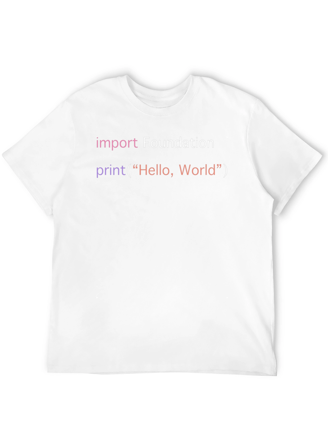 Code Hello World Black T-Shirt
