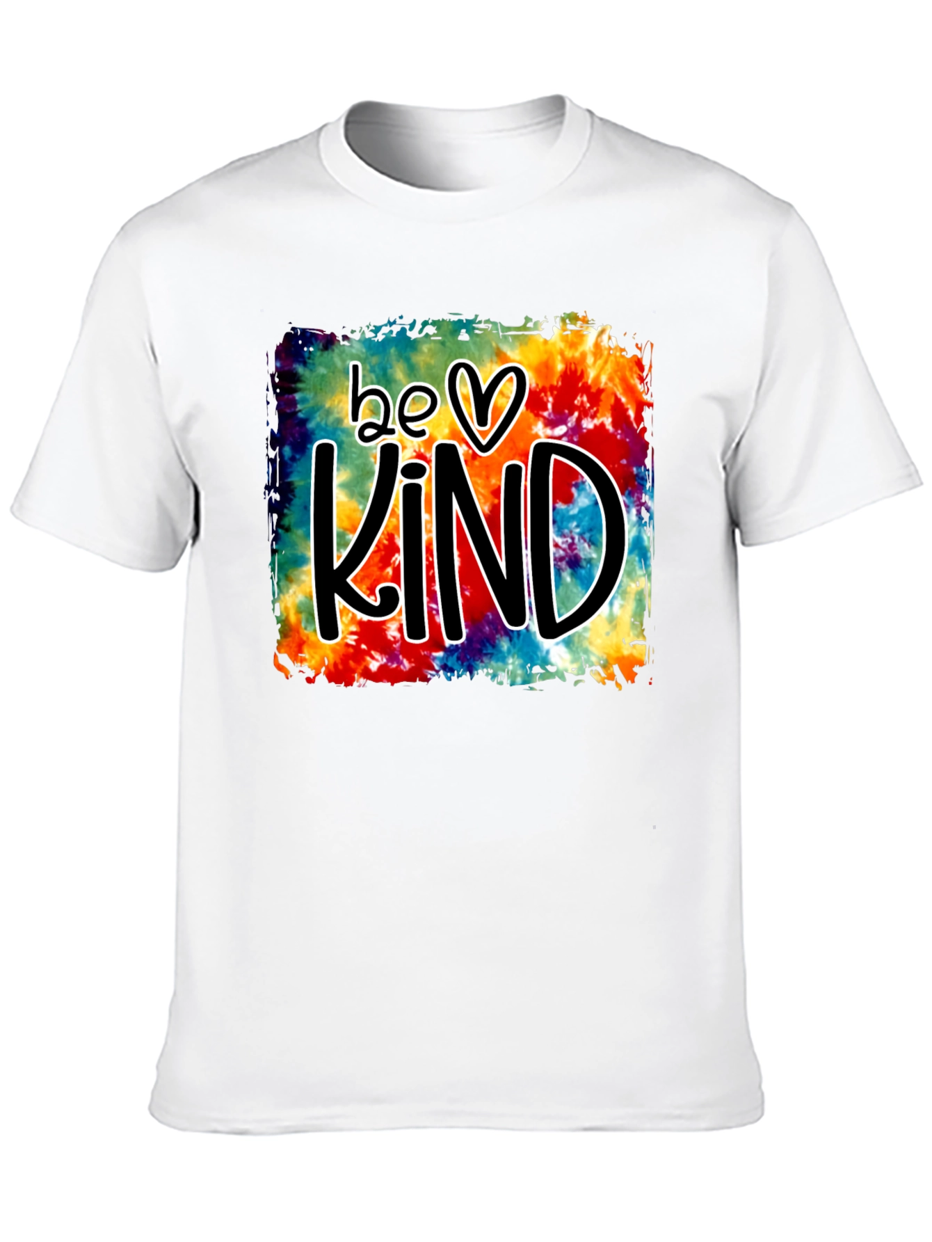 Be Kind Tie-Dye Graphic T-Shirt