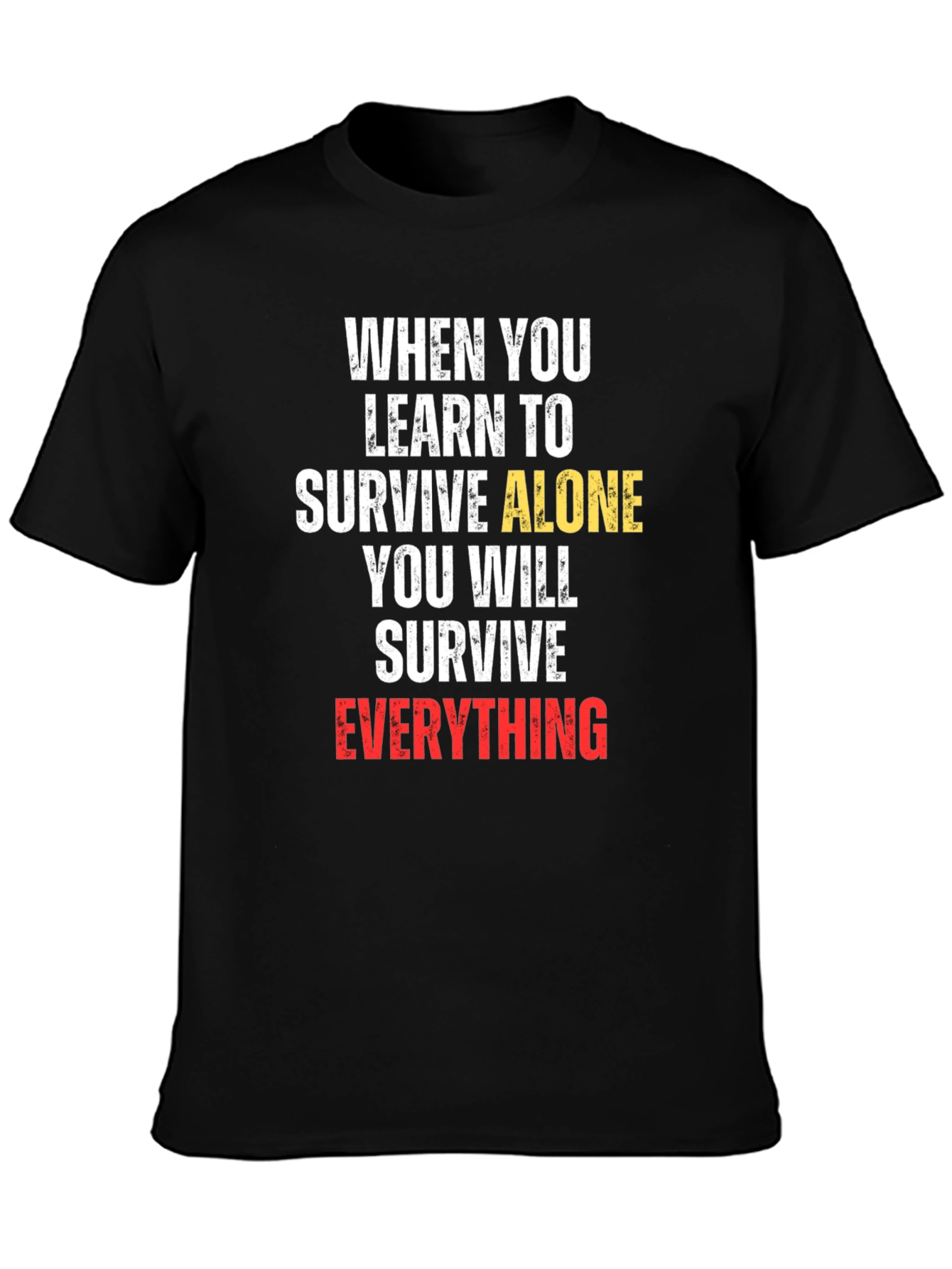 Survive Alone Graphic Tee