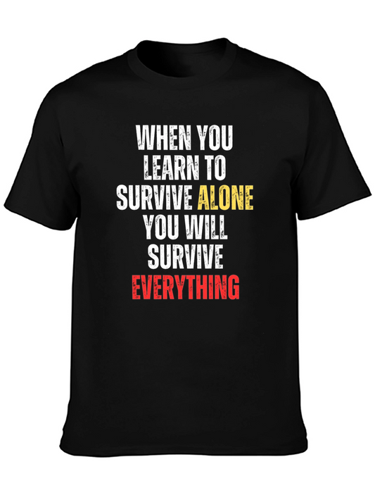 Survive Alone Graphic Tee