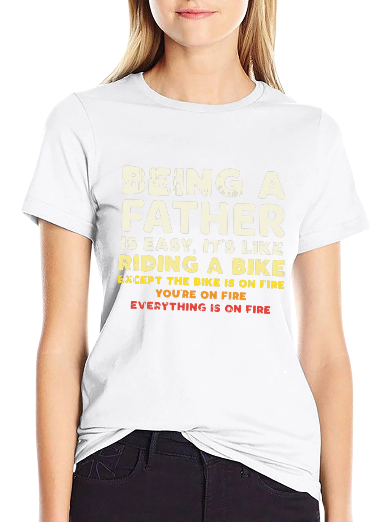 Being A Father T-Shirt - Funny Dad Gift