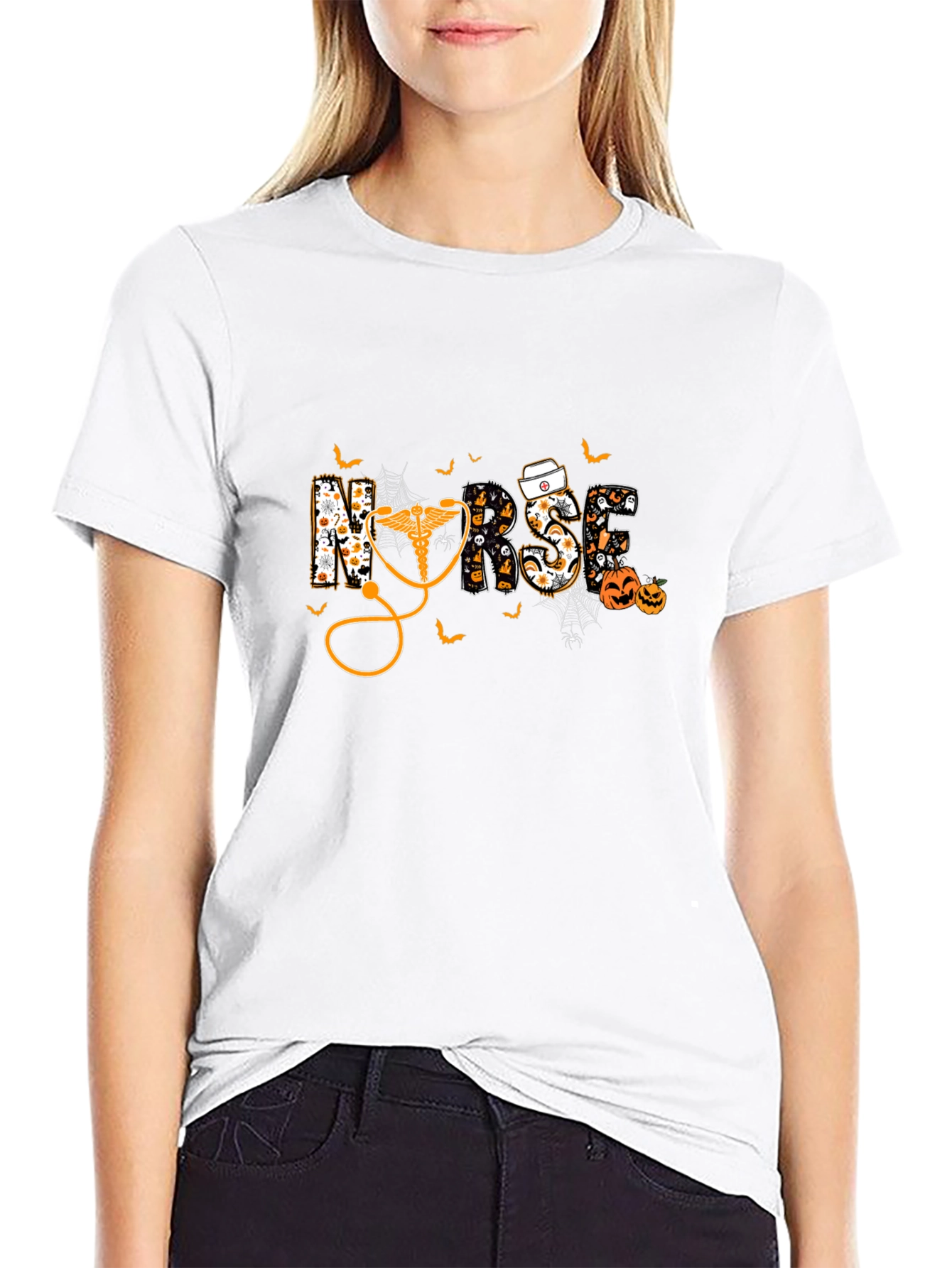 Nurse Halloween T-Shirt - Spooky Season