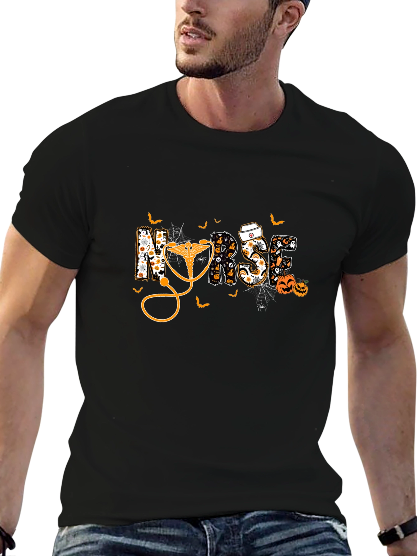Nurse Halloween T-Shirt - Spooky Season