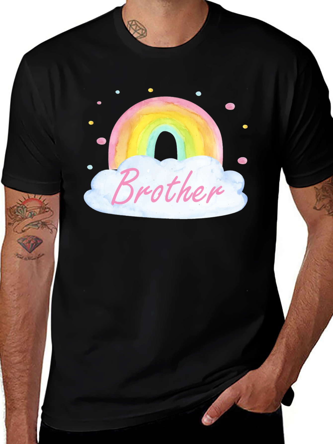 Brother Rainbow Cloud T-Shirt