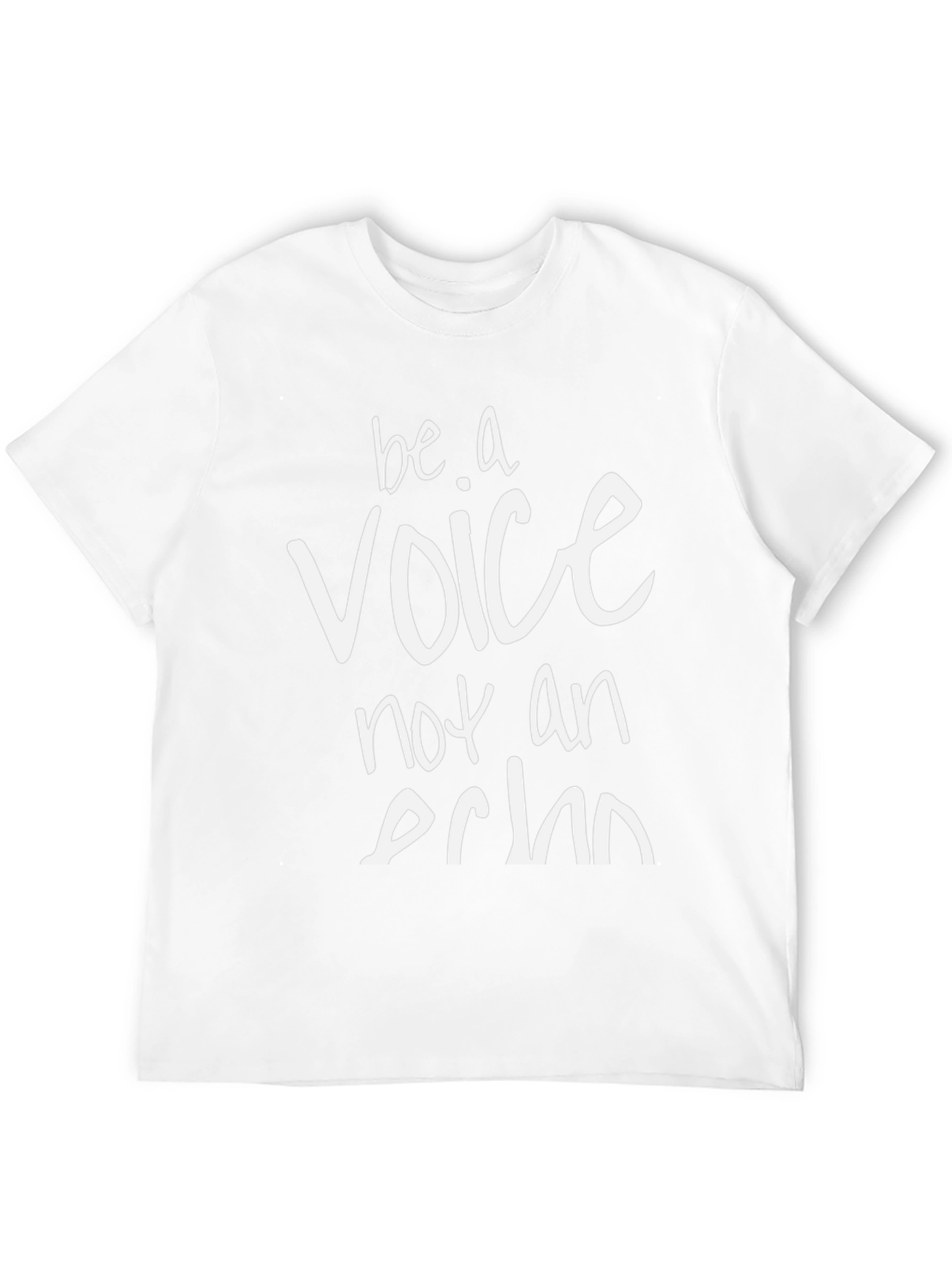 Be A Voice Not An Echo Graphic Tee